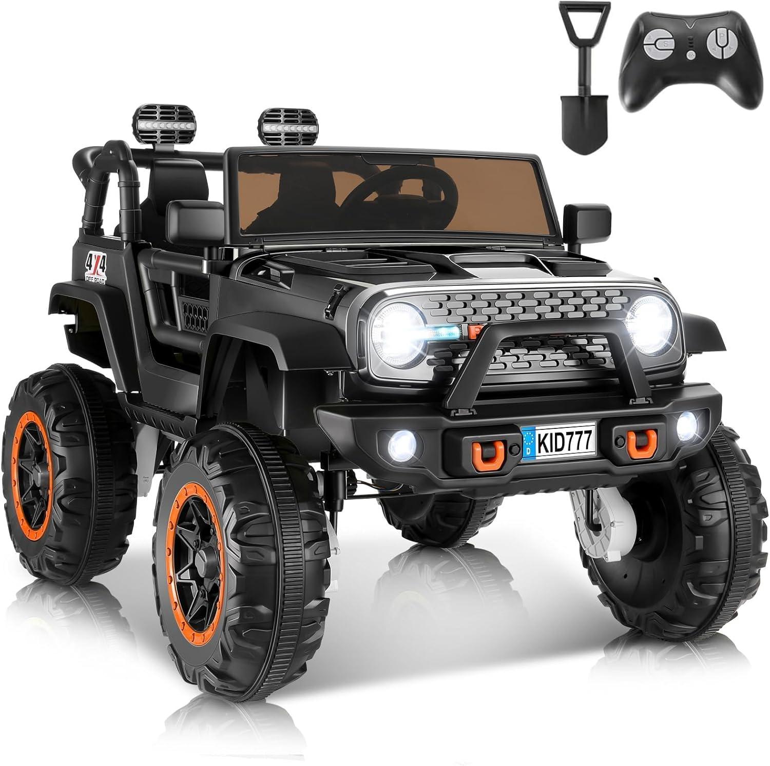Truck Showdown:-tested Remote & LED, Play for Ages 4-8