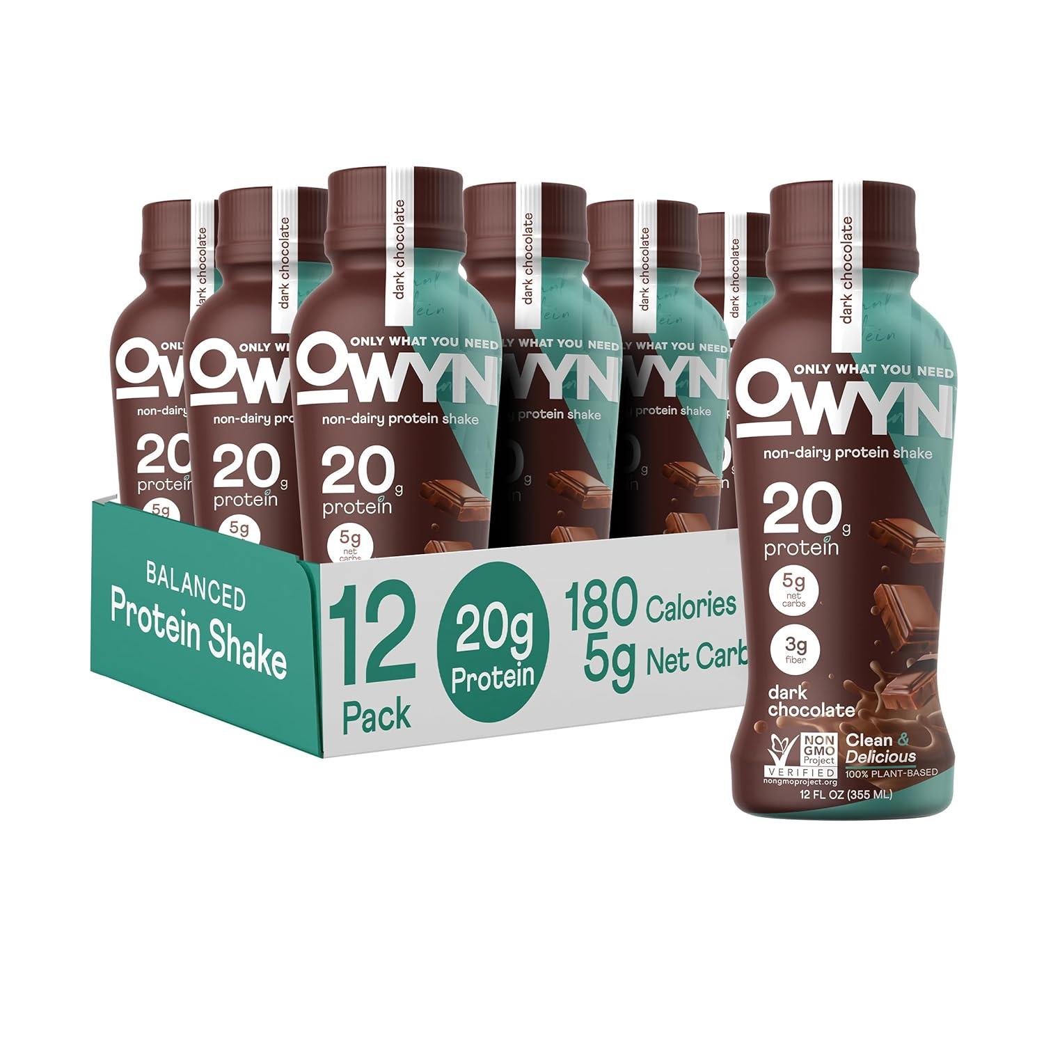 Surprising Protein Showdown: OWYN’s Dark Chocolate Shake, Tested!