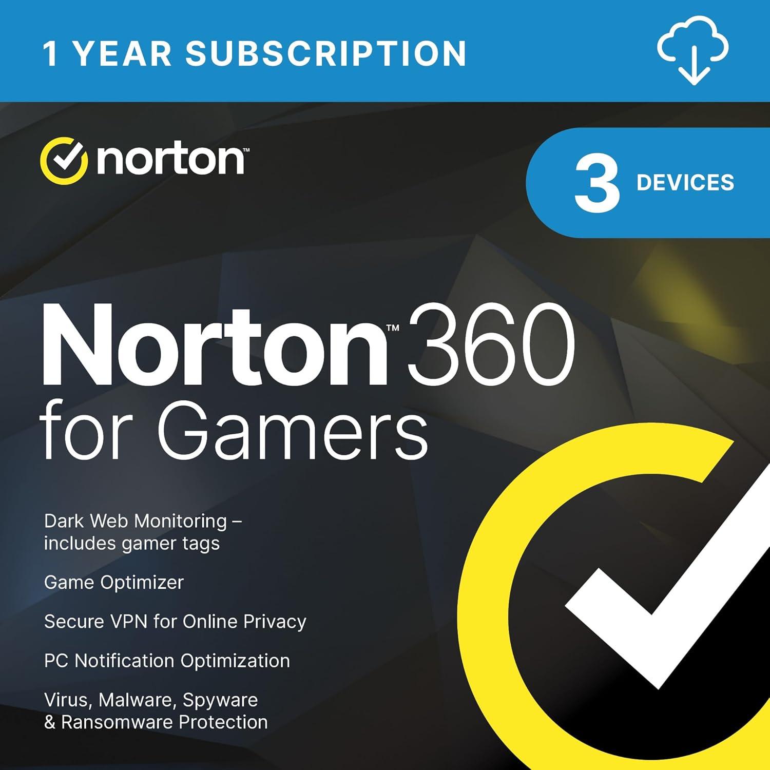 Norton 360 Gamer 2024: Tested Protection, VPN, & Cloud Backup... Versus Top Needs Today