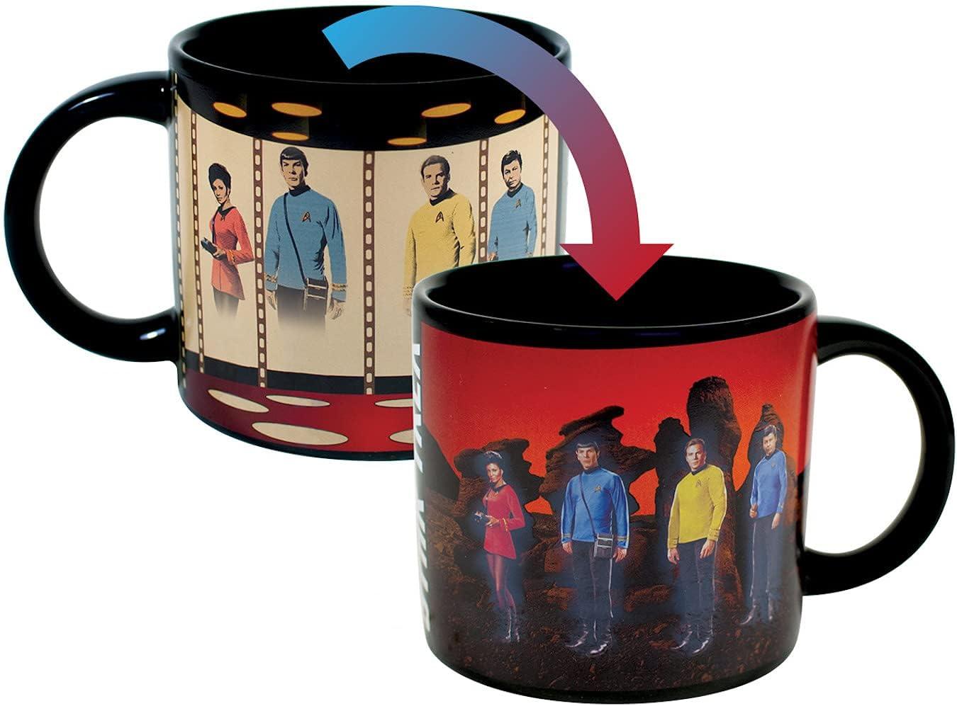 Star Trek Mug Compared:tested Heat Beams, Fun Box... Kirk’s Coffee Fix $14oz Trend Today