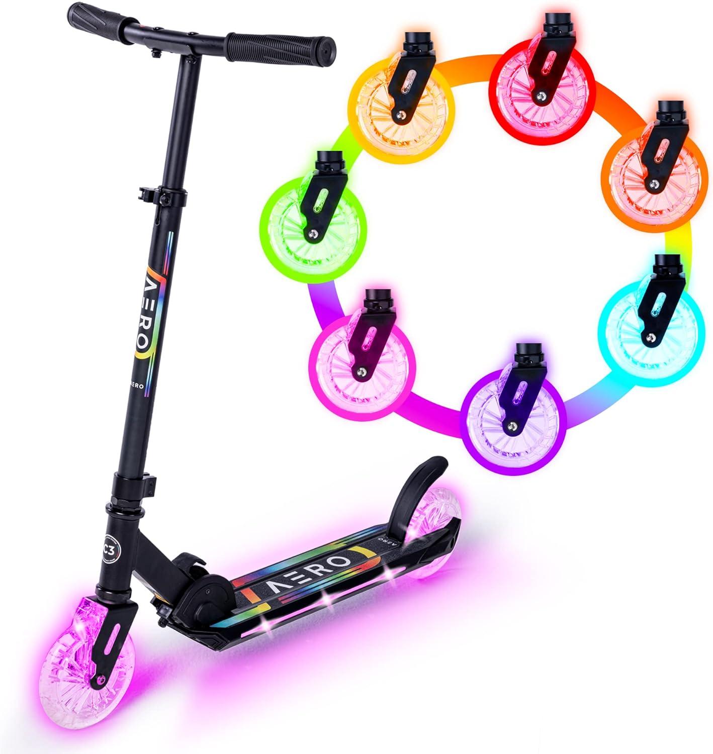 Dynamic Lights versus Bright Wheels: Kids' Scooter Showdown Tested... Fun for Ages 6!