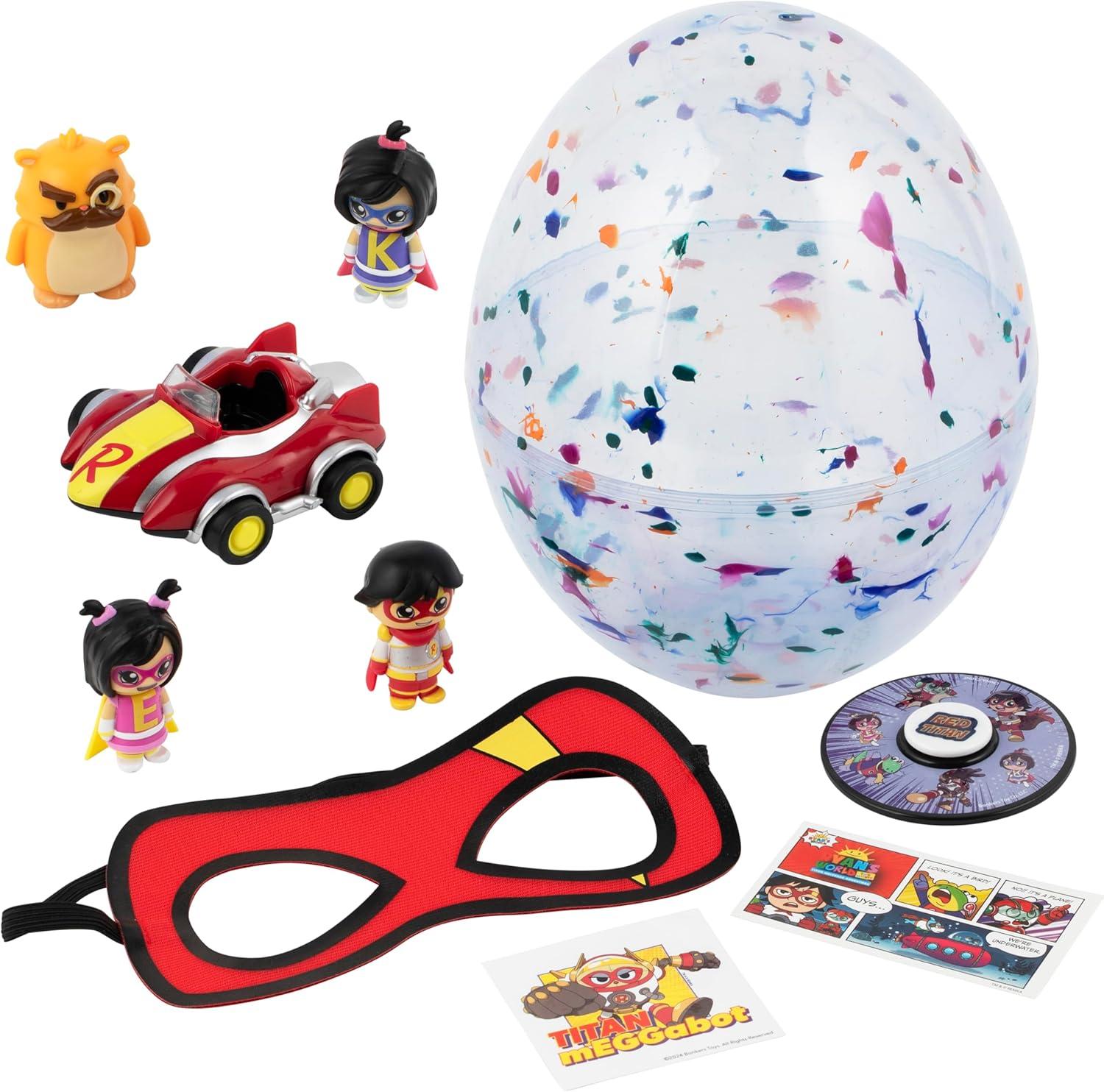 Unboxed Ryan's World vs 8Mystery Toys, Tested Fun for Kids, Exclusive Figures Await!