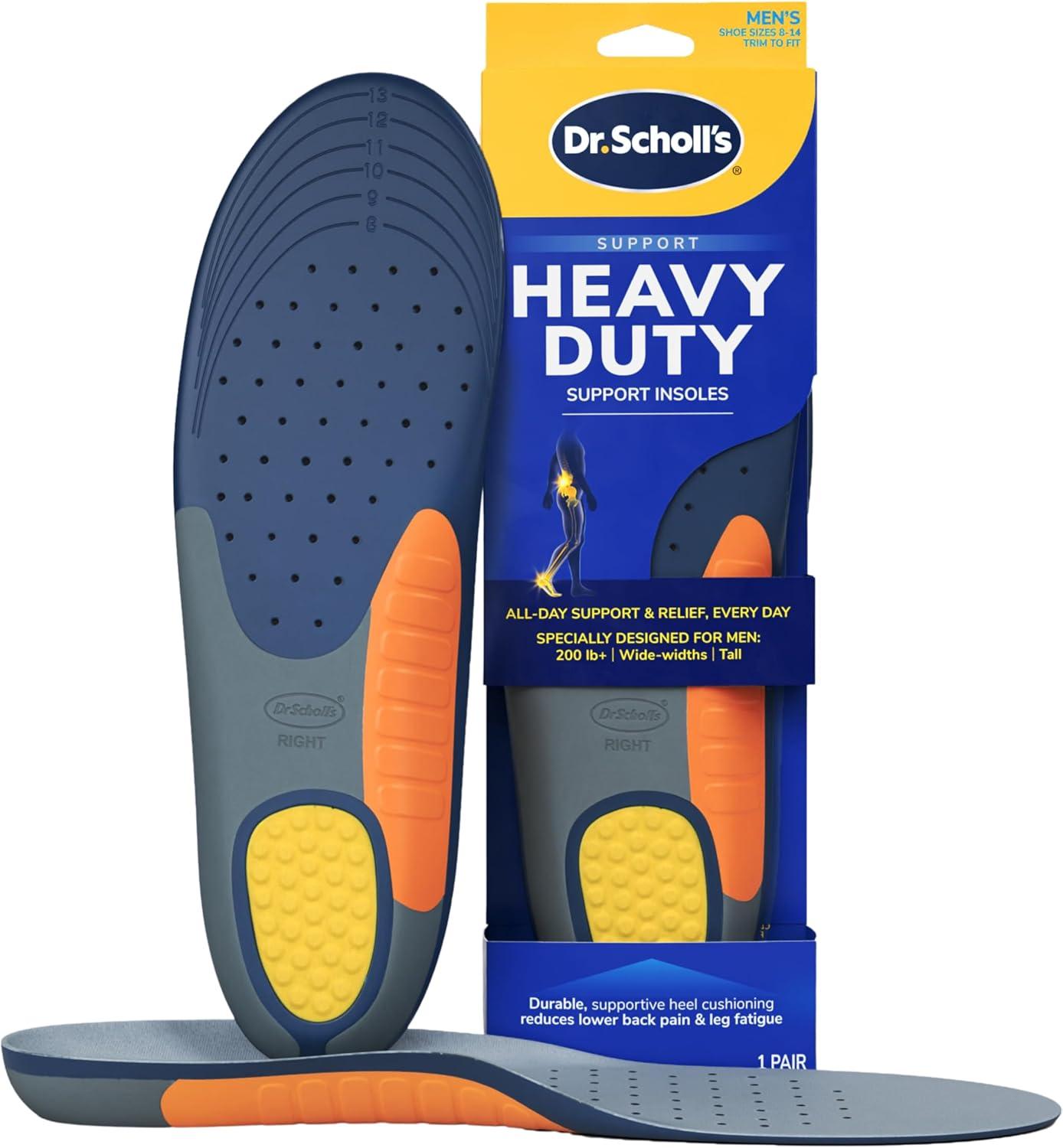 Heavy-Duty Insoles ... Tested Versus Wear: Support & Fit For Wide Feet