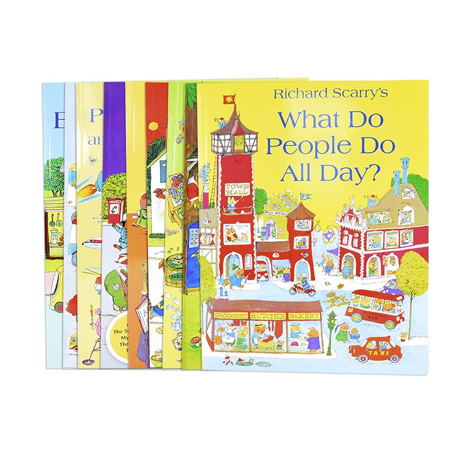 Richard Scarry's Curious World: Tested 10-Book Set Compared, Discover Hidden Fun