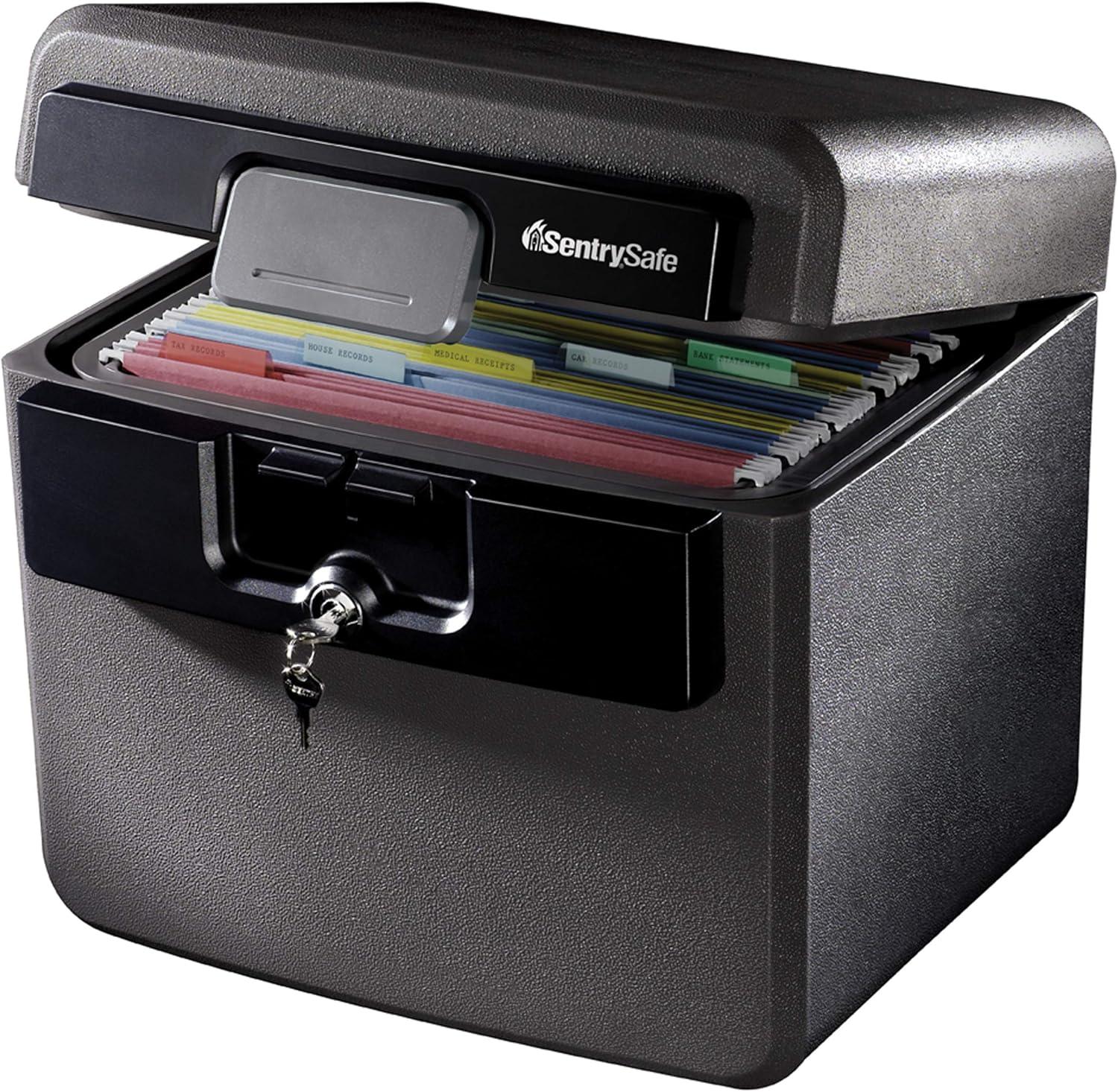 Hd4100 Safe: Fireproof, Waterprooftested... Black File Box Showdown