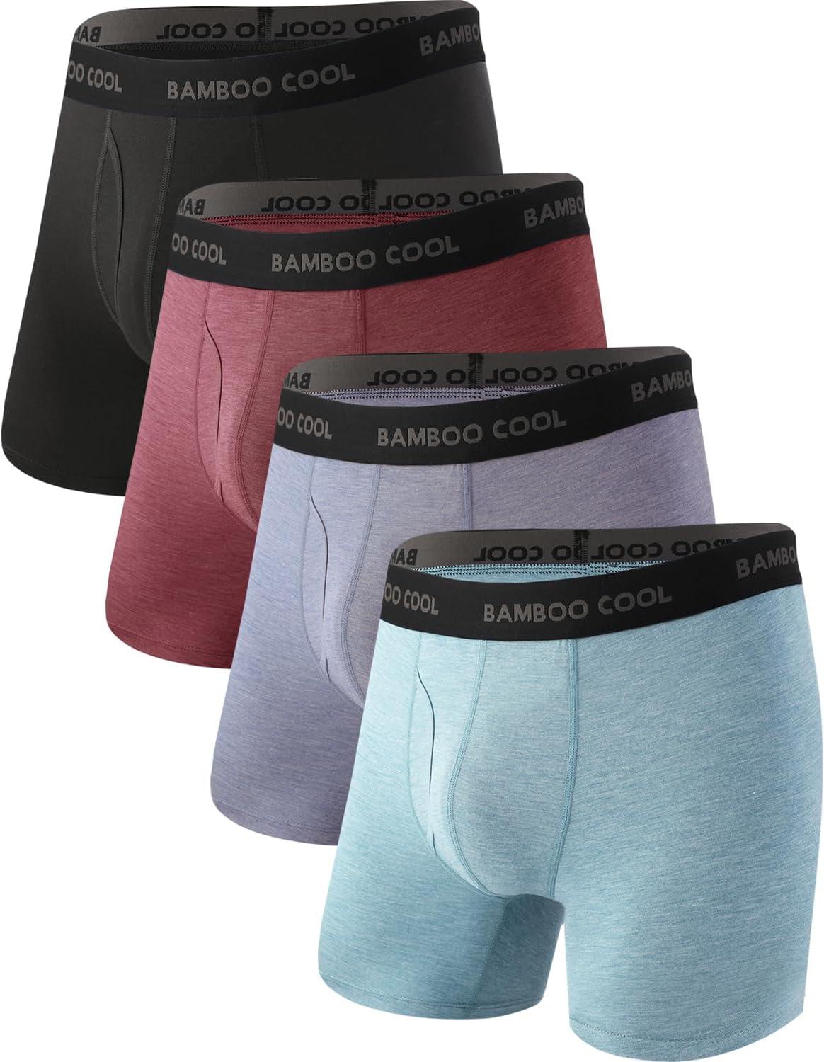 Breathable tested boxers versus bamboo waistband, surprising comfort pack
