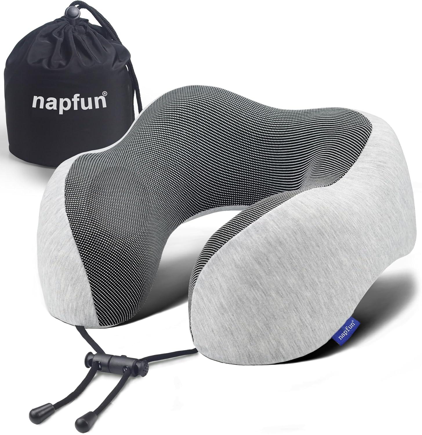 Napfun vs. Airplane Pillow: Tested Memory Foam Division… Travel Game Changer!