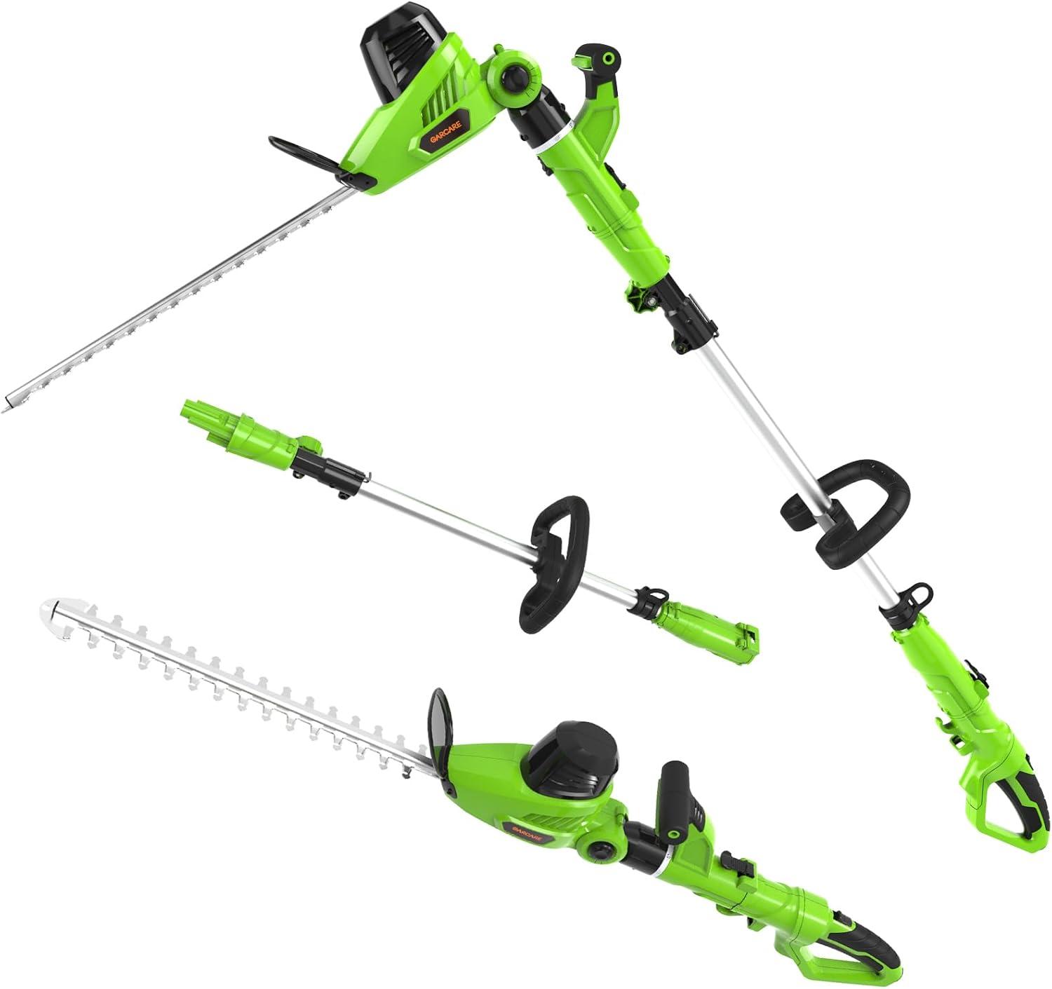 Surprising Versus Comparison: See How GARCARE 2 In 1 Trimmer Slays... Season's Prunings (Corded)