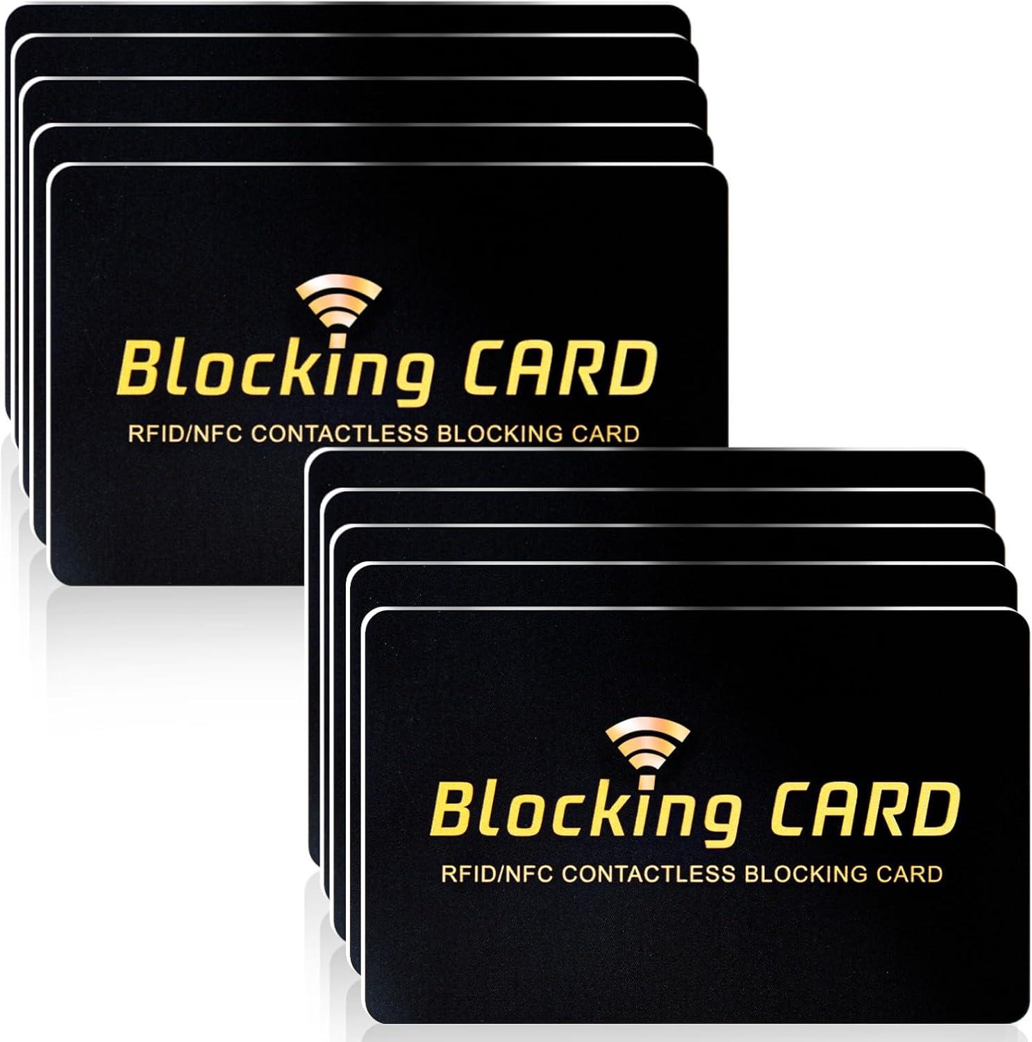 RFID Blocking Card 10-Pack vs. Regular Wallet: Surprising Security Win