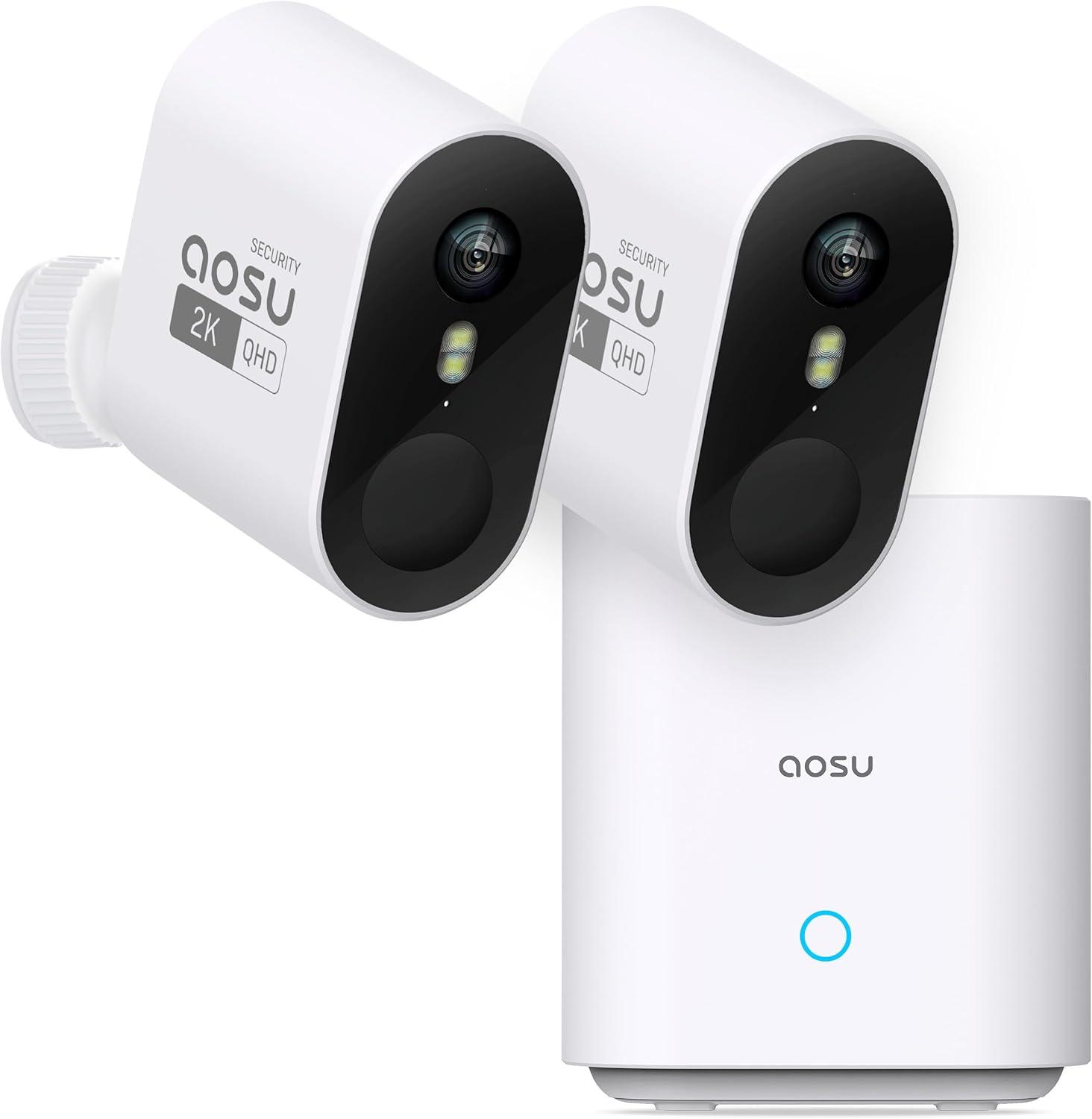 Surprising Home Security Showdown: AOSU's 240-Day Battery Life, No Subscription, 166° Wide View