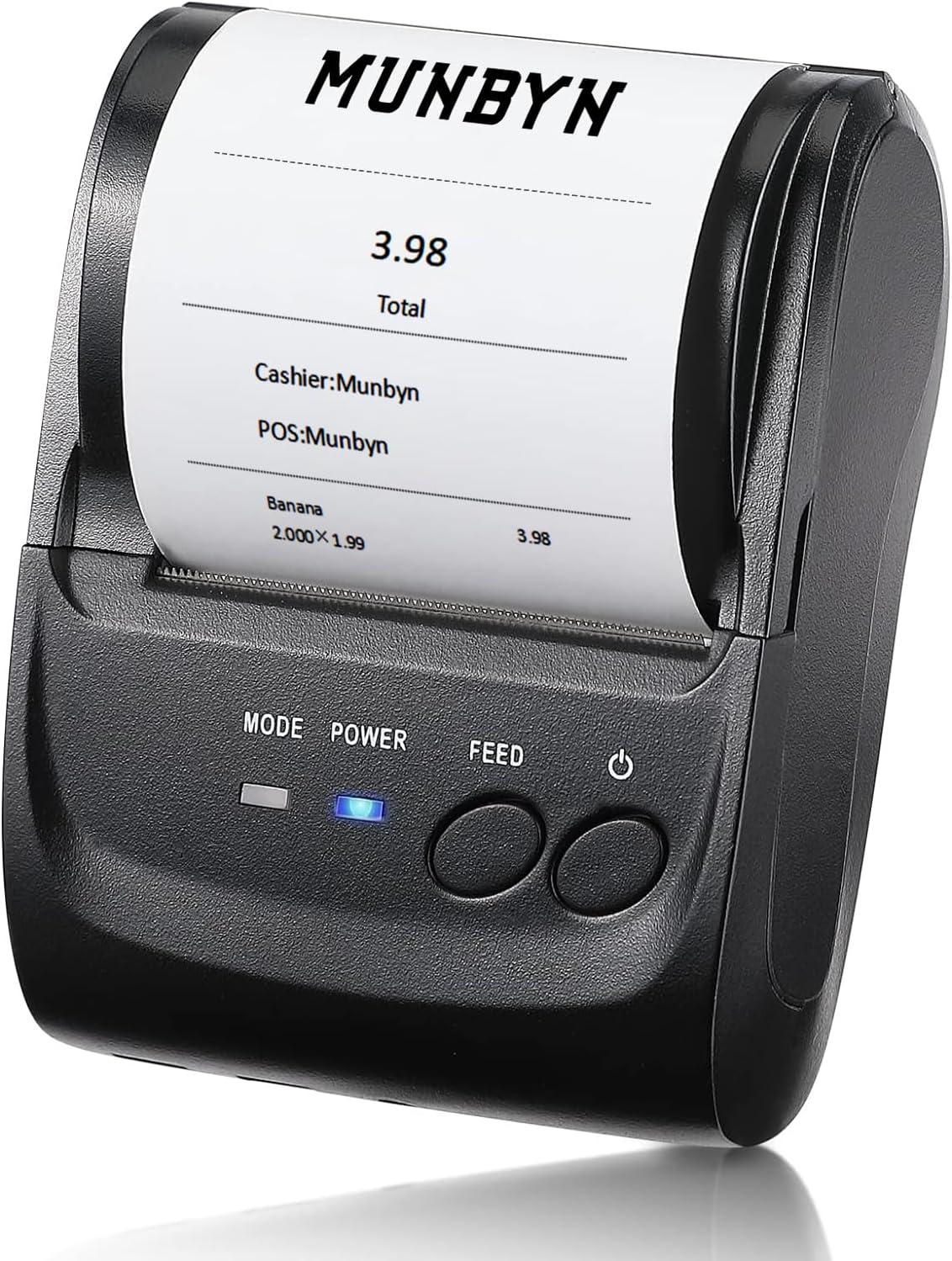 Bluetooth Receipt Printer Tested for 5-Day Battery Life - Surprising Outdoor Use (No iOS)