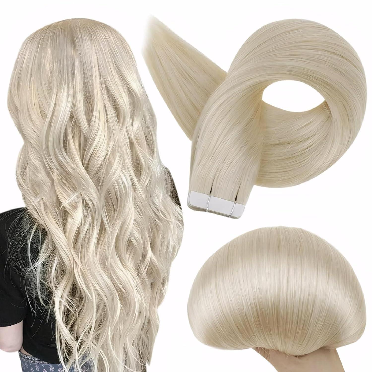 Hair Extensions Showdown: Full Shine vs. Invisible Remy Hair - Surprising Seamless Skin Weft?
