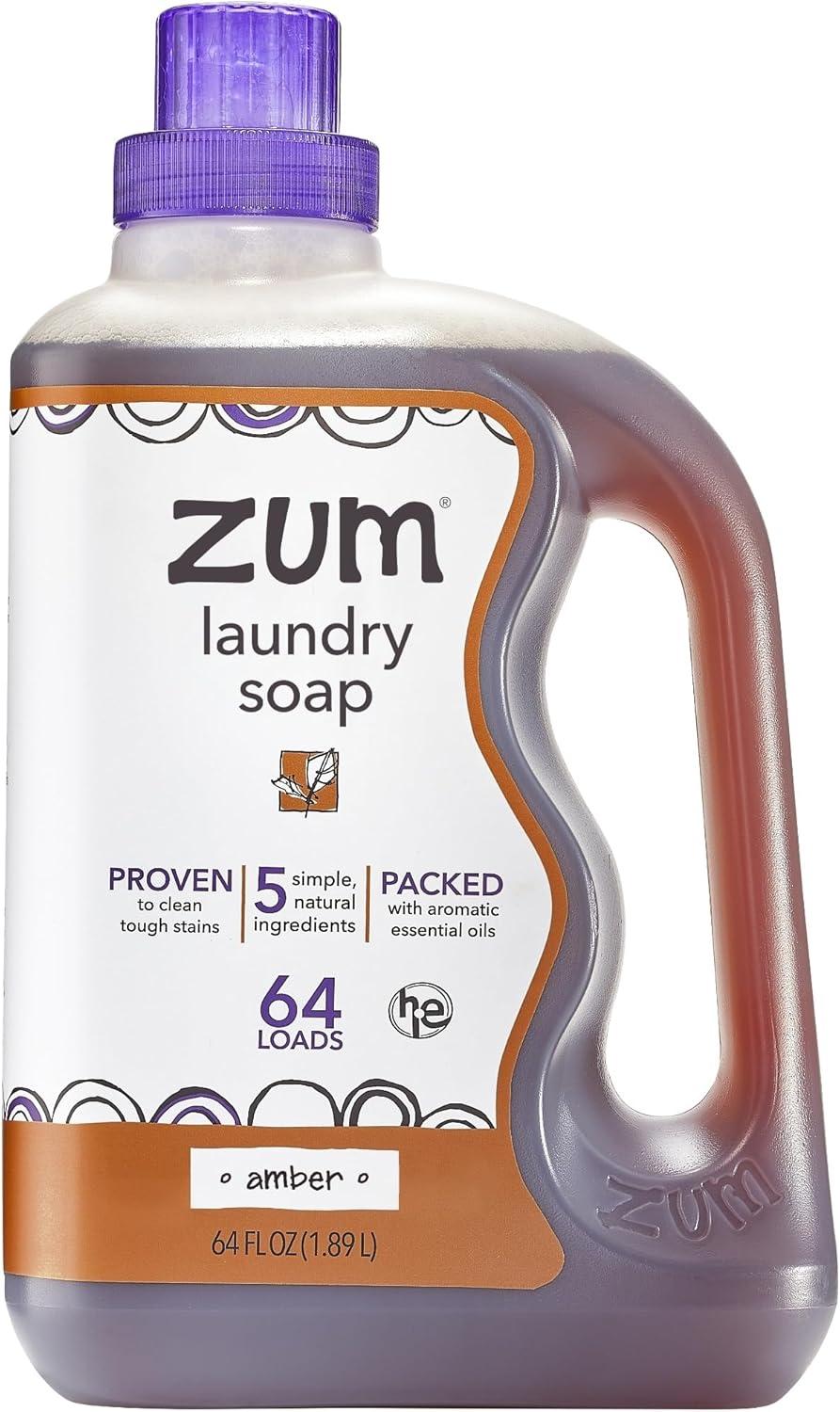 Zum Laundry Soap: Surprising Baking Soda & Essential Oils - 64 Loads for Eco-Wise Buyers