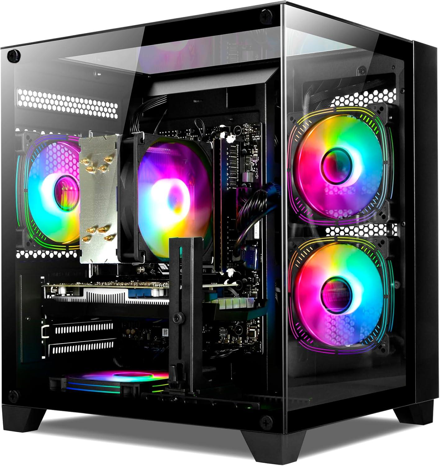 Showdown: Gaming PC's Surprising 32GB RAM, RTX3050, 1TB SSD... Black Design