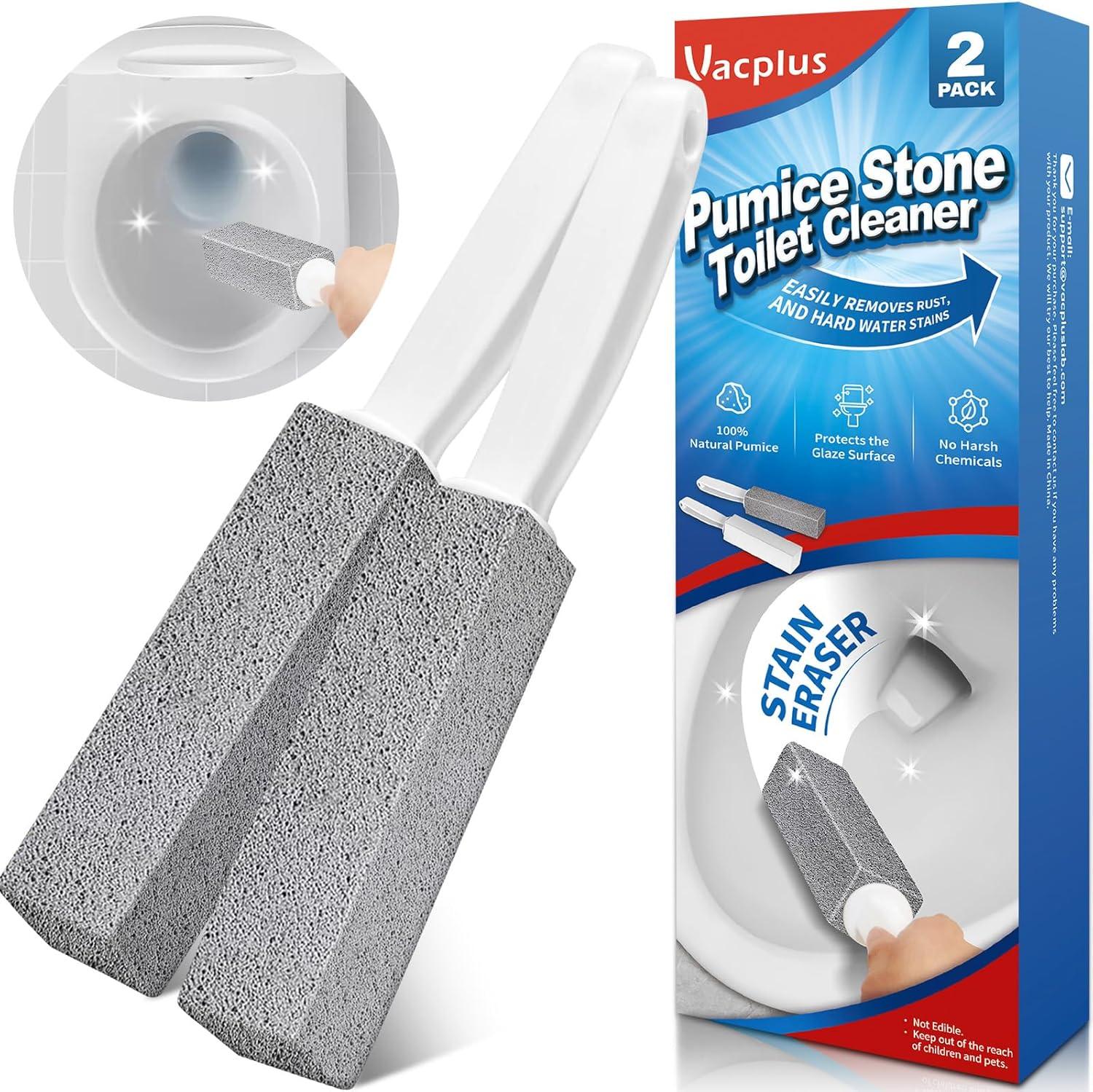 Vacplus Toilet Brush vs. Regular Cleaners: Surprising Pumice & Handle Power (Save Time!)