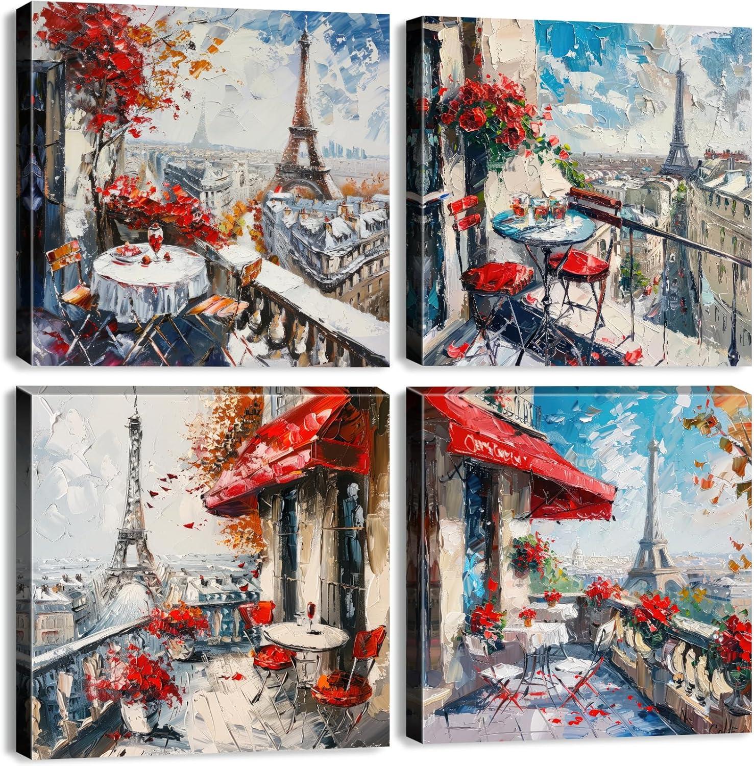 Eiffel Tower vs Night View Towels-Soft, Durable, and Stylish for Modern Home Use