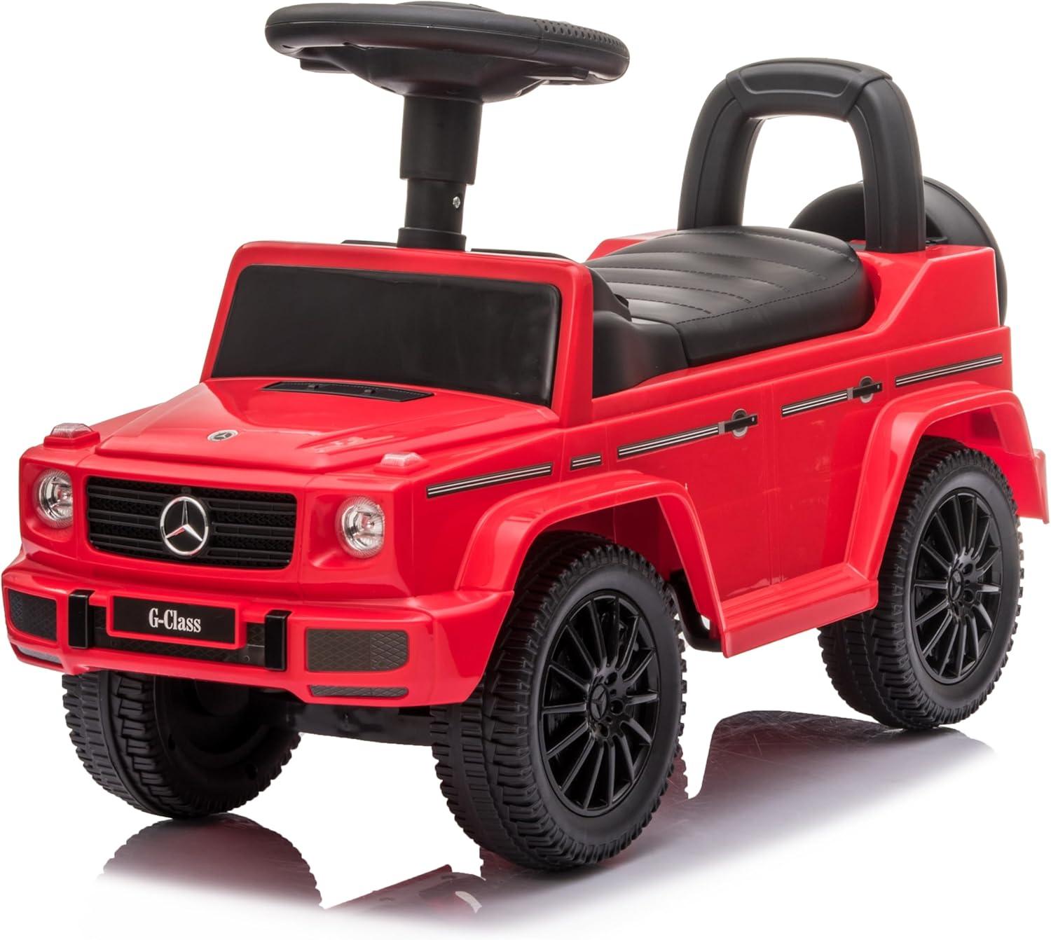 Mercedes G-Wagon Push Car, Red: Tested vs. Competitors in Ride On Cars Showdown