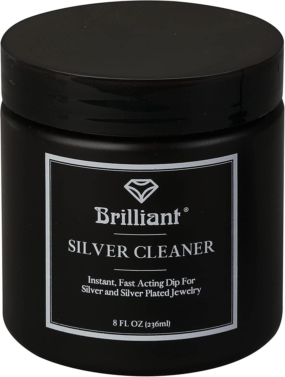 Brilliant Silver Dip Cleaner's Black 8 Oz: Surprising Insight vs. Standard Silver Cleaner