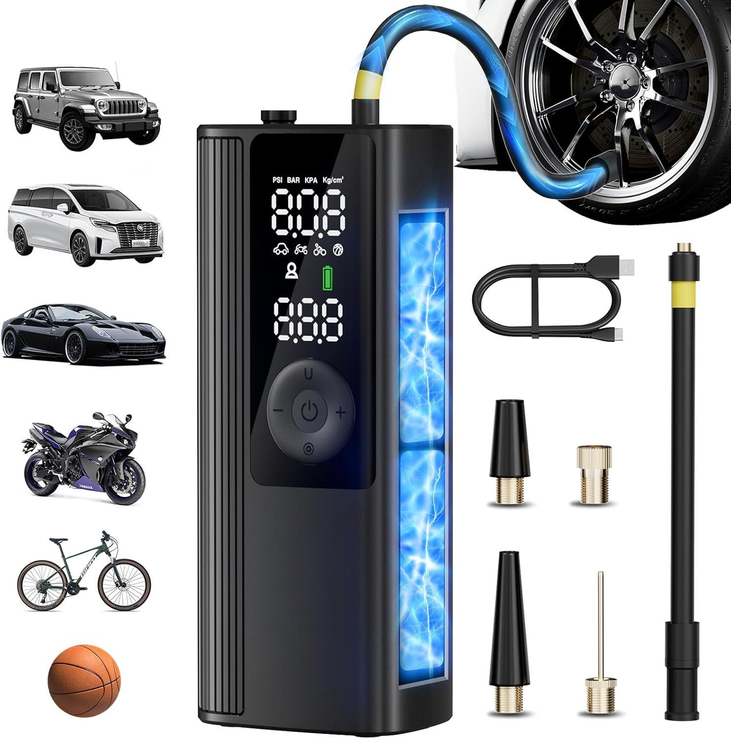 Portable Air Compressor vs. Cordless Tire Pump: Surprising Efficiency for On-The-Go Use