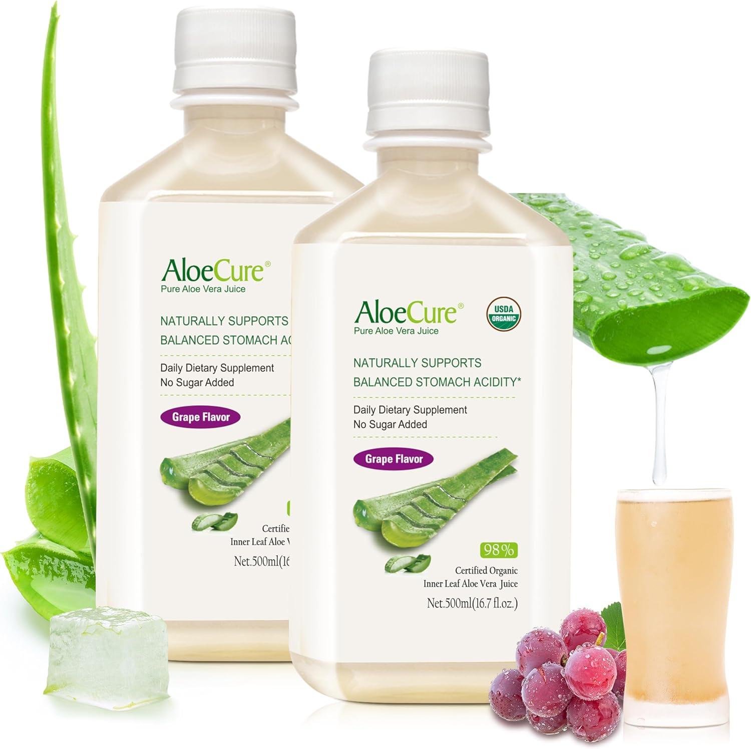 Aloe Vera Juice Showdown: USDA Organic vs. 12-Hour Harvest for Digestive Benefits