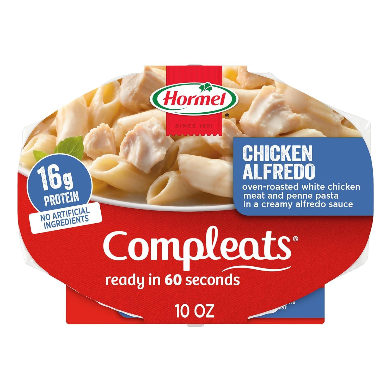 Hormel Compleats Chicken Alfredo Tested: 6-Pack Convenience vs. Microwave Speed?