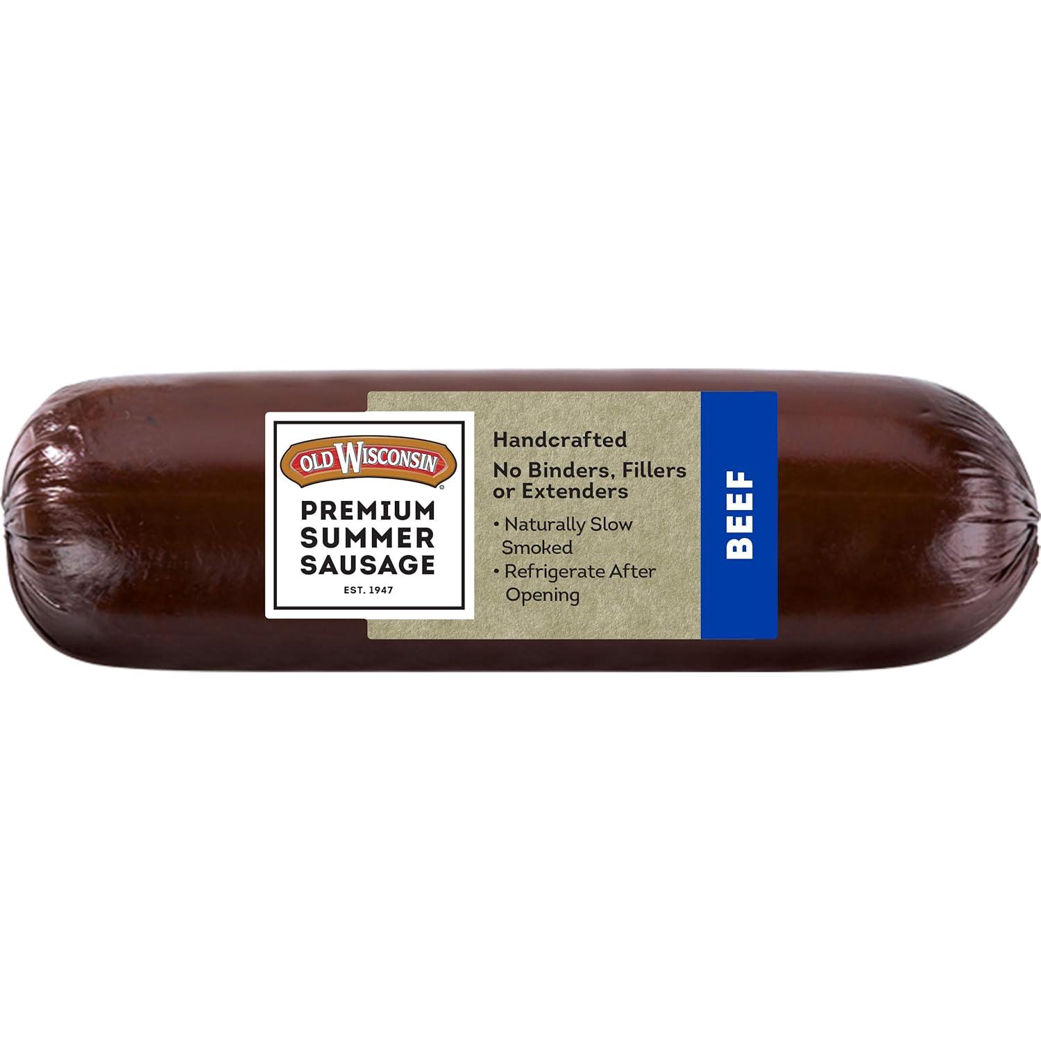 Old Wisconsin Summer Sausage vs. Charcuterie: Surprising 100% Natural Protein for Low-Carb, Gluten-Free Meals