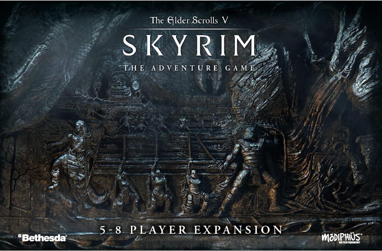 Skyrim 5-8 Player Expansion vs. Modiphius' Strategy Board Game for Adults: Surprising