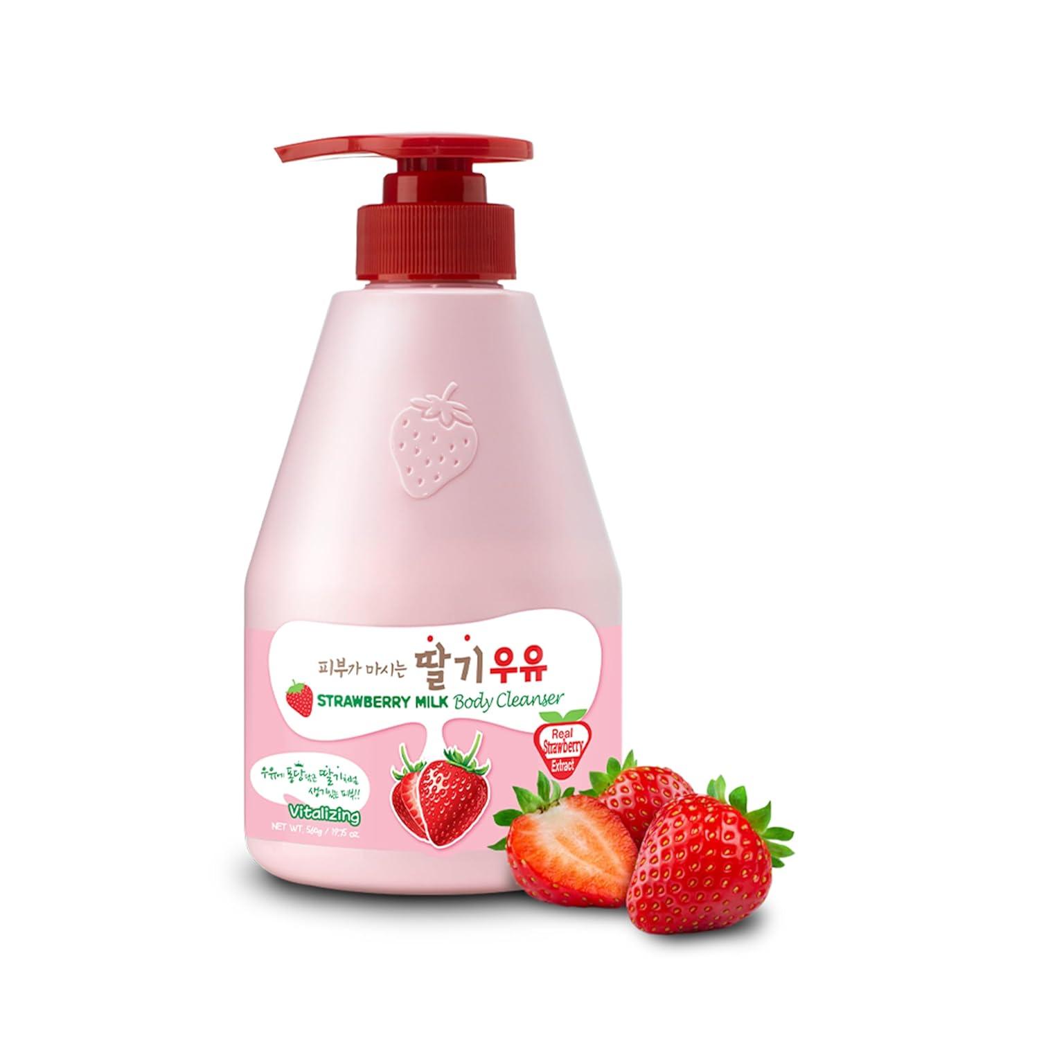 Strawberry Extract Tested in Korean Body Wash for Hydrated, Smooth Skin