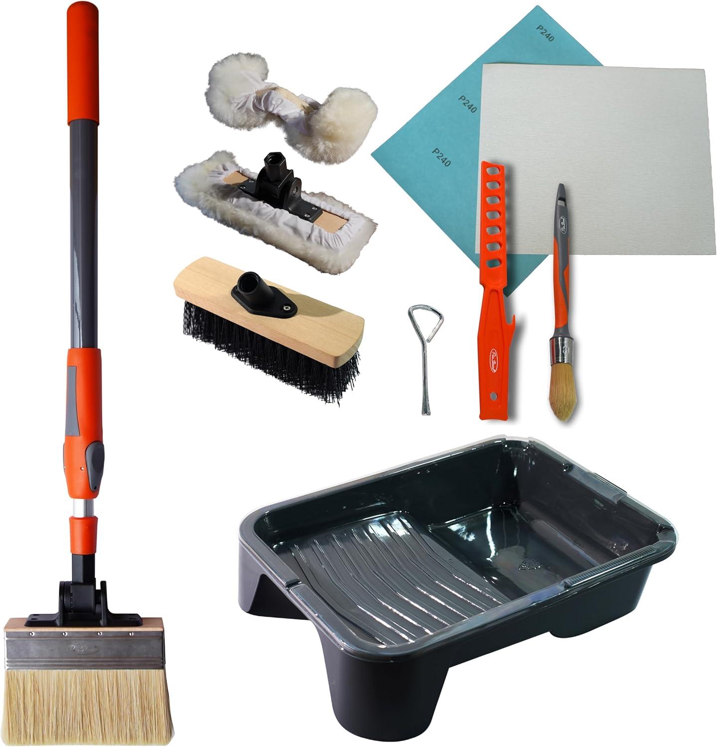 Surprising Insight: Deck Stain Tools Showdown - Adjustable, Lambskin, Scrub, Paint, 2-3ft?