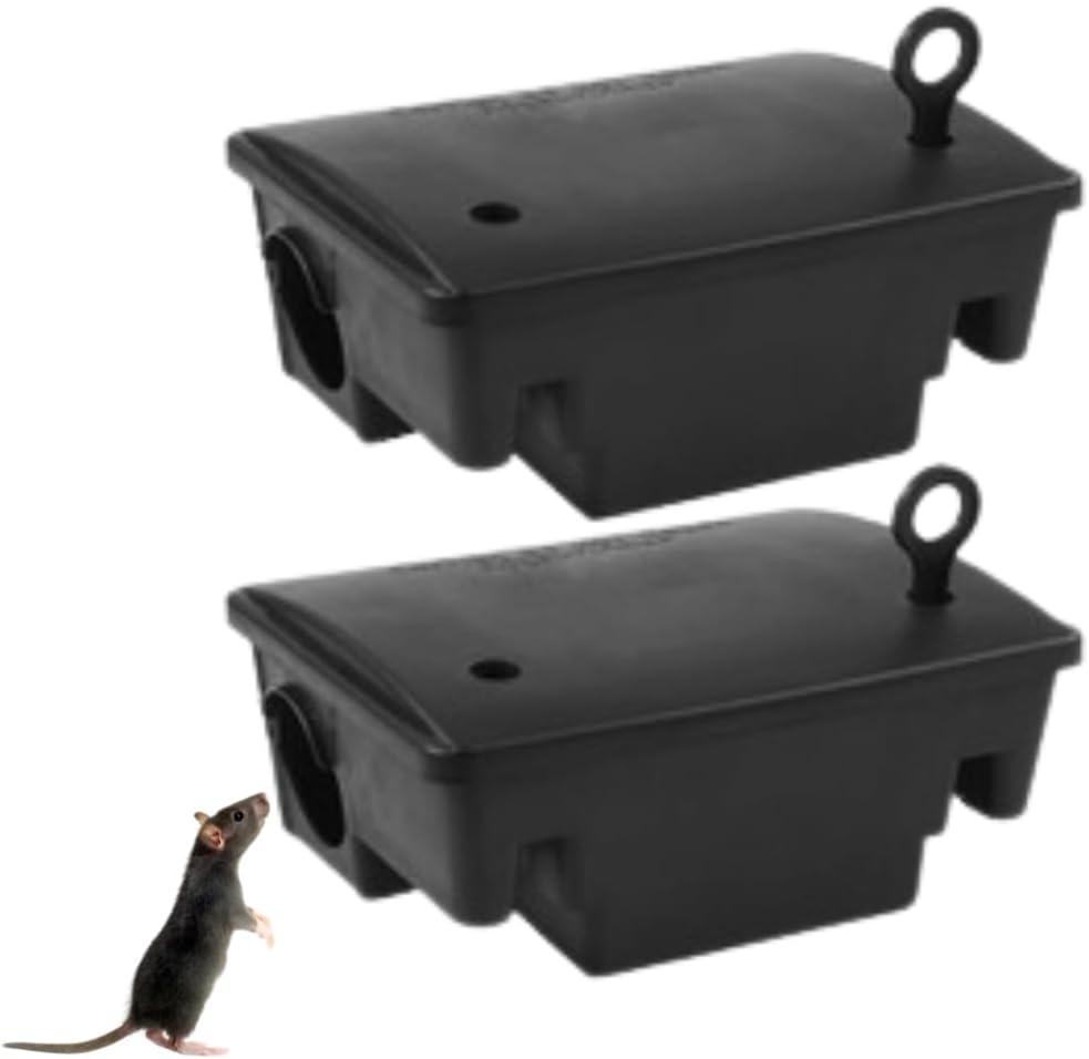 2-Pack Rodent Bait Tested for Surprising Safe Garden Use - Bait Not Included