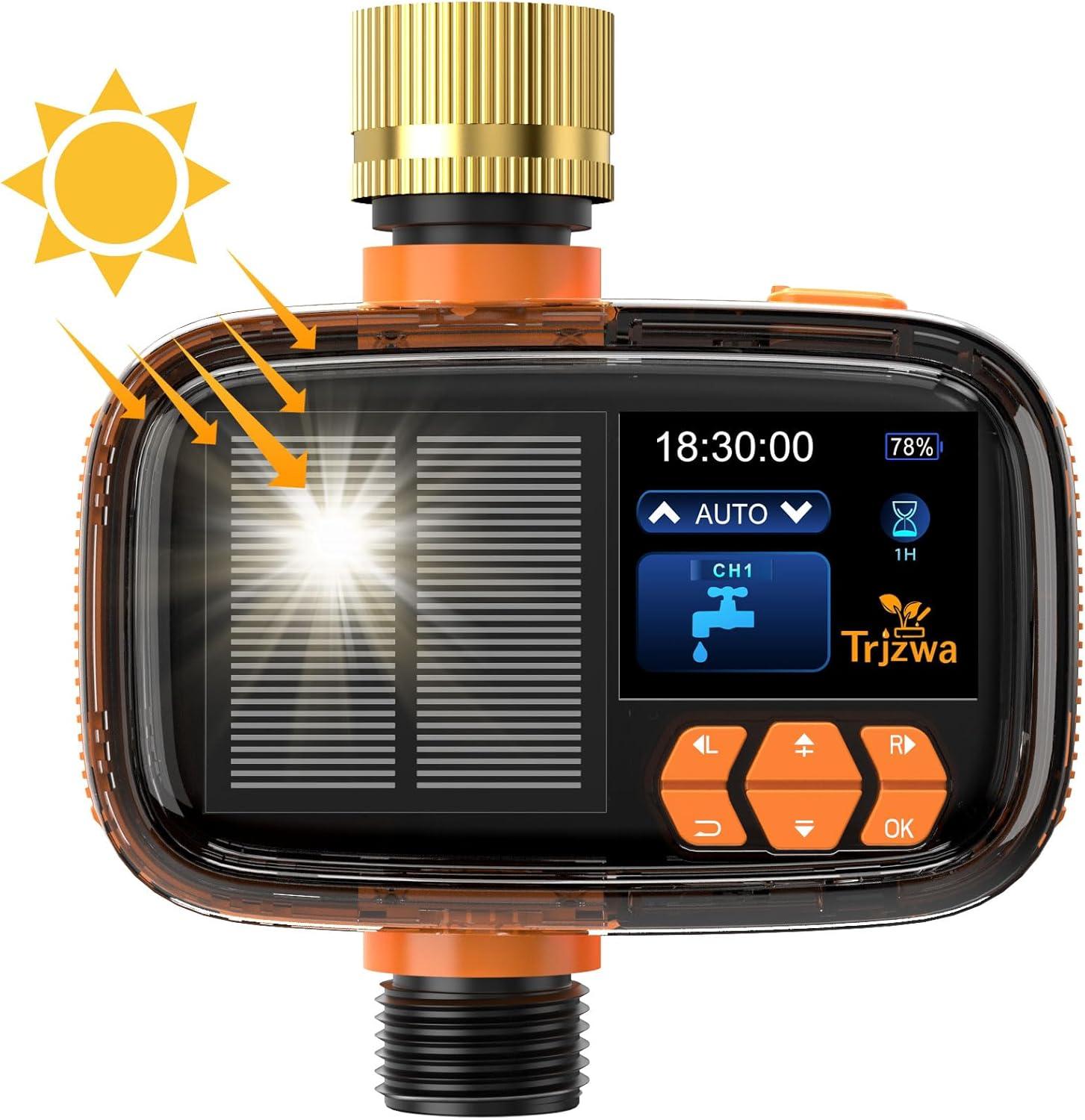 Versus Traditional Sprinklers: Solar & 2000mAh Tested for Seasonal Efficiency