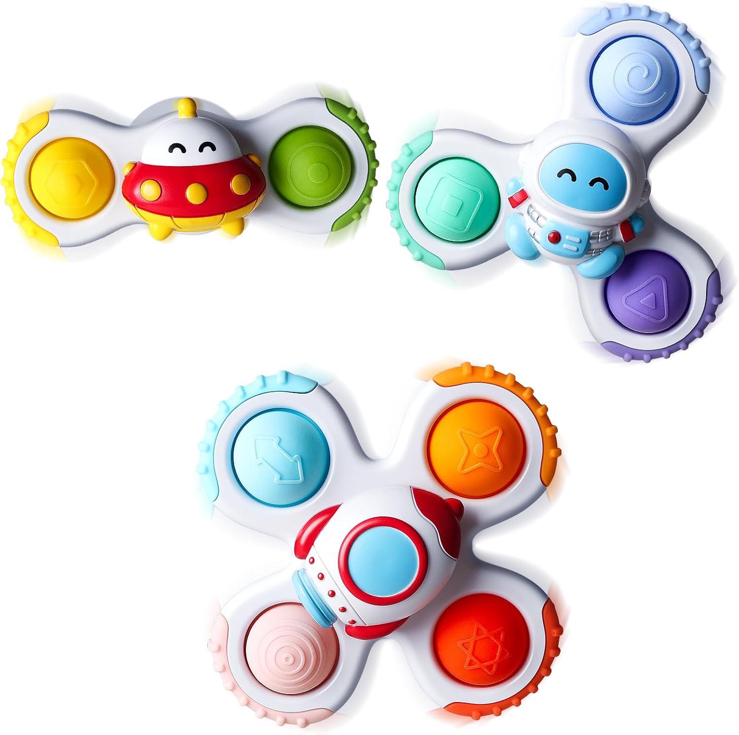 Fidget Showdown: Solar-Glow, Suction Play, Keychain Use - Tested for Stress & Development