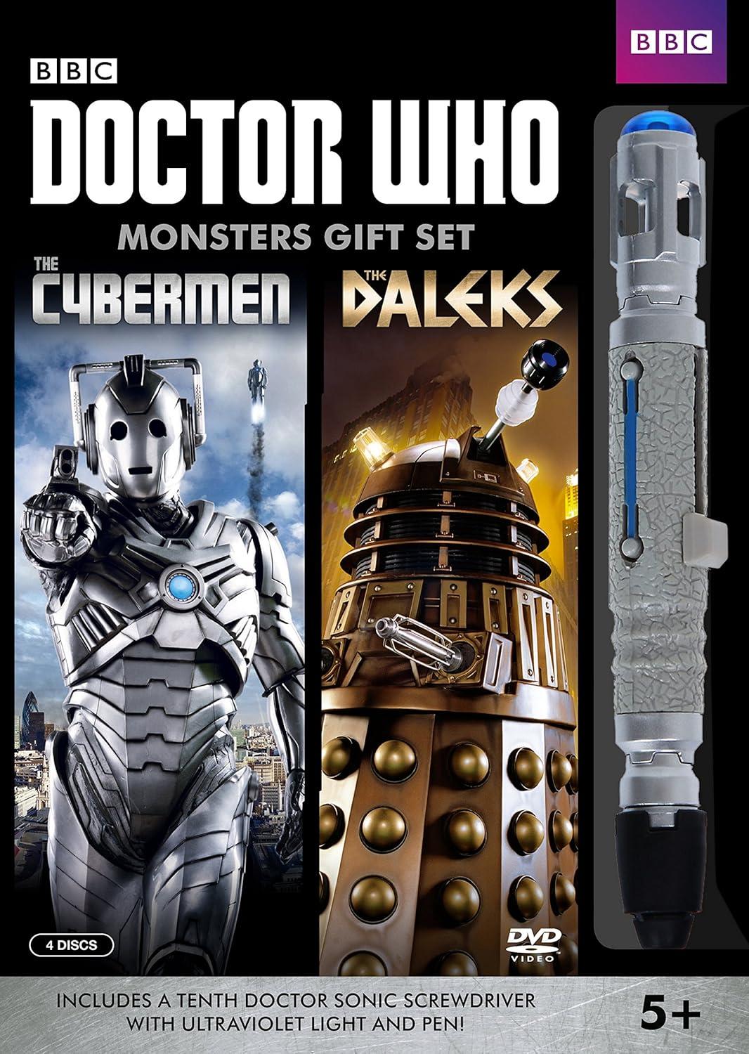Doctor Who Monsters Gift Set vs. 1/1 Scale Sonic Screwdriver: Surprising DIY Tools Comparison