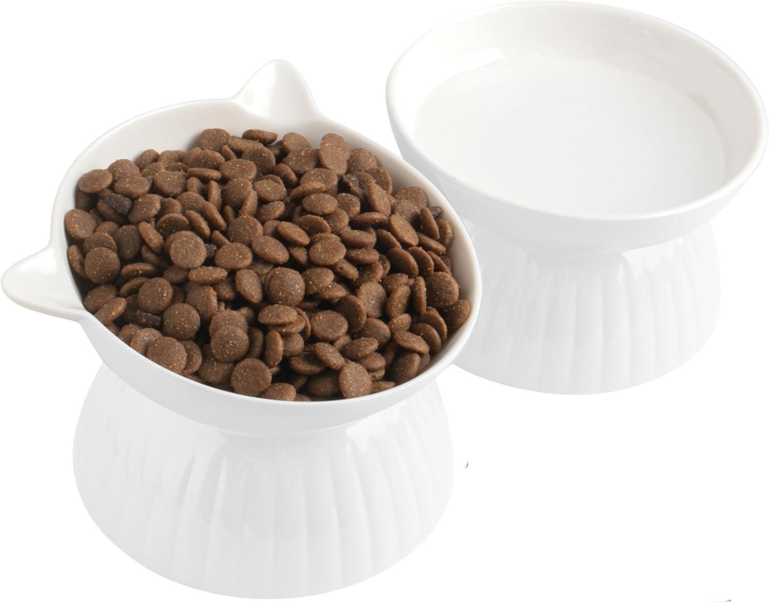 Surprising: Raised Cat Bowls Ease Swallowing for Senior Pets