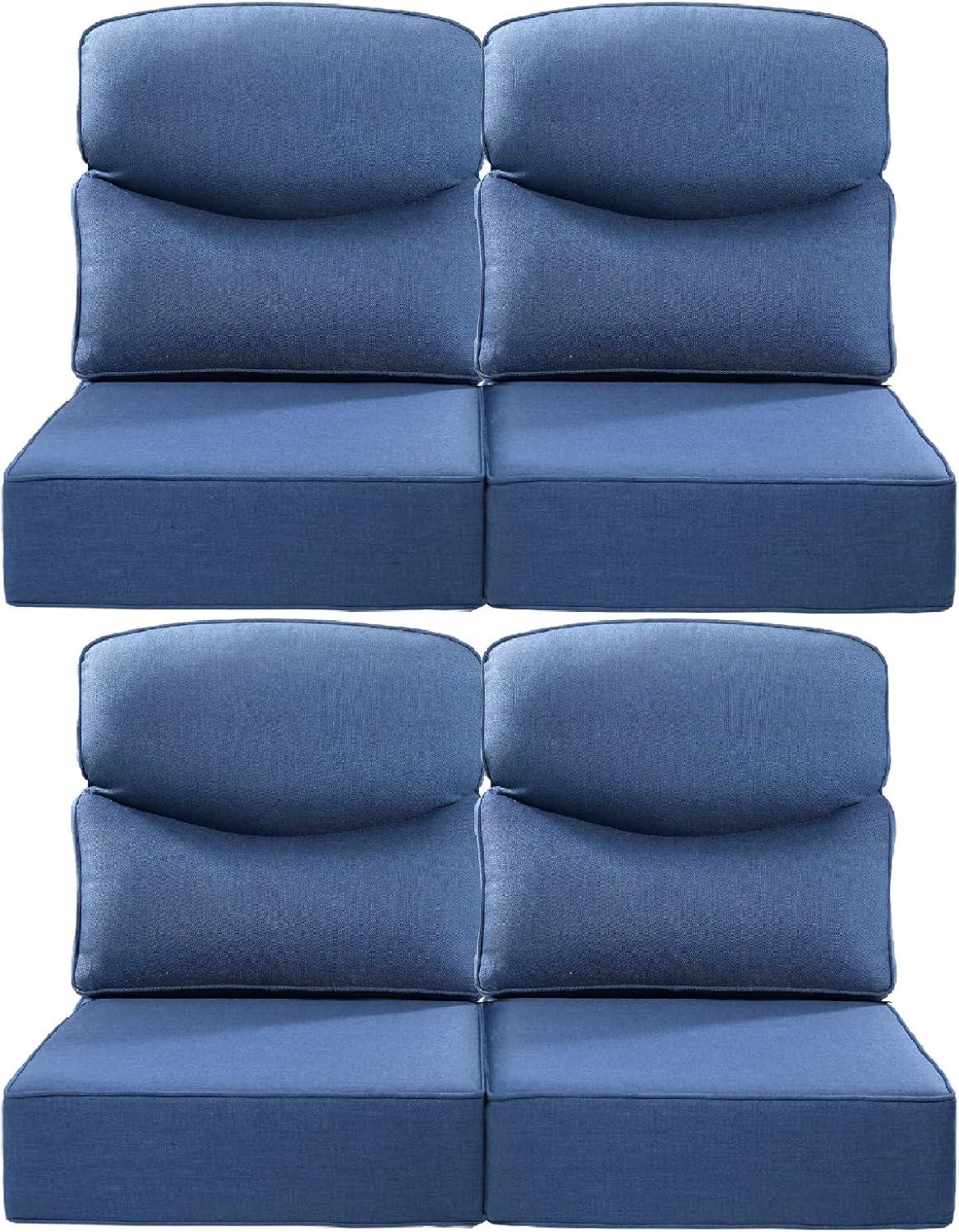 Outdoor Cushion Showdown: 24x24x6 Water-Proof Set of 4 - Tested, Tested, Tested