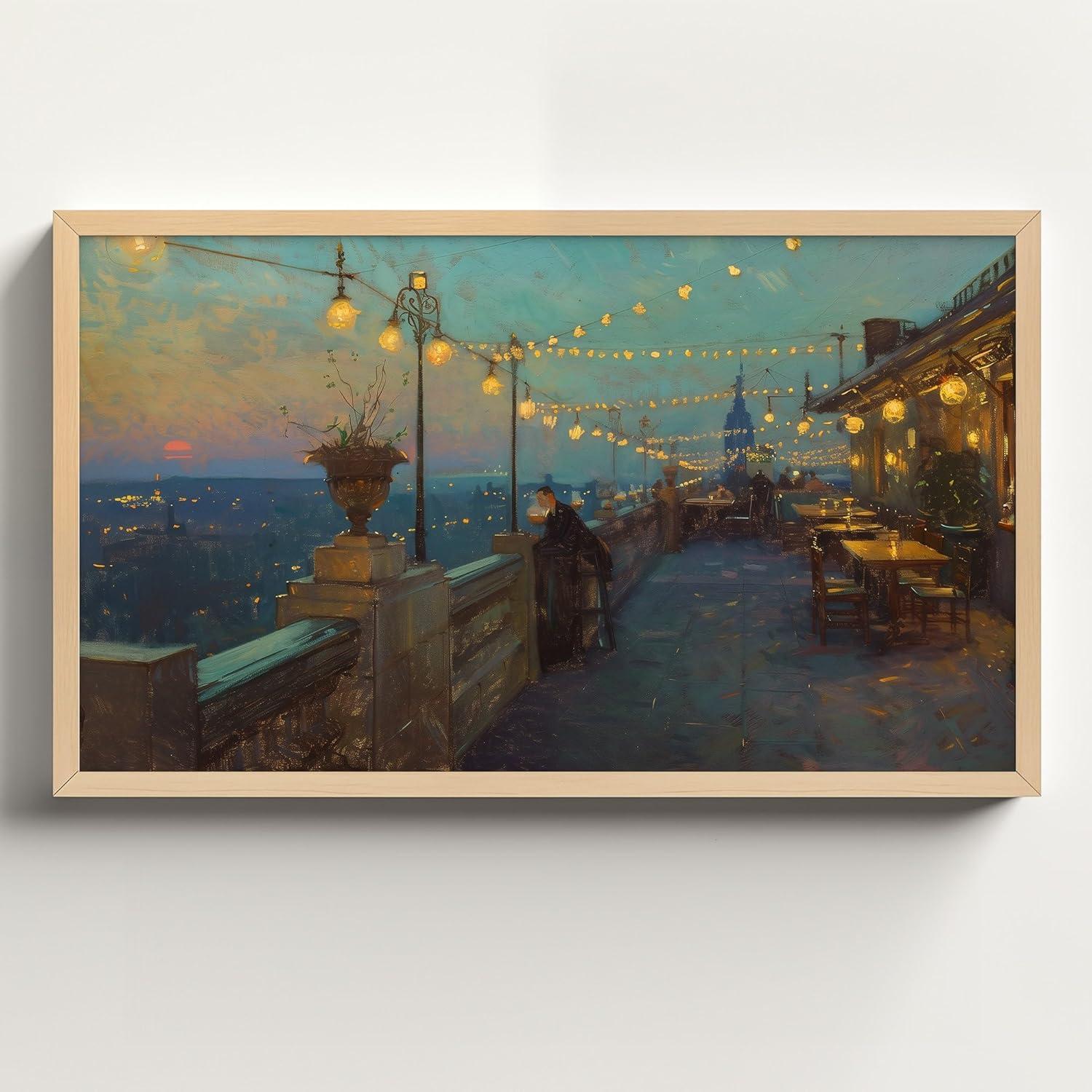 Surprising Art Prints: Oil & Poster for Vintage New York Summer