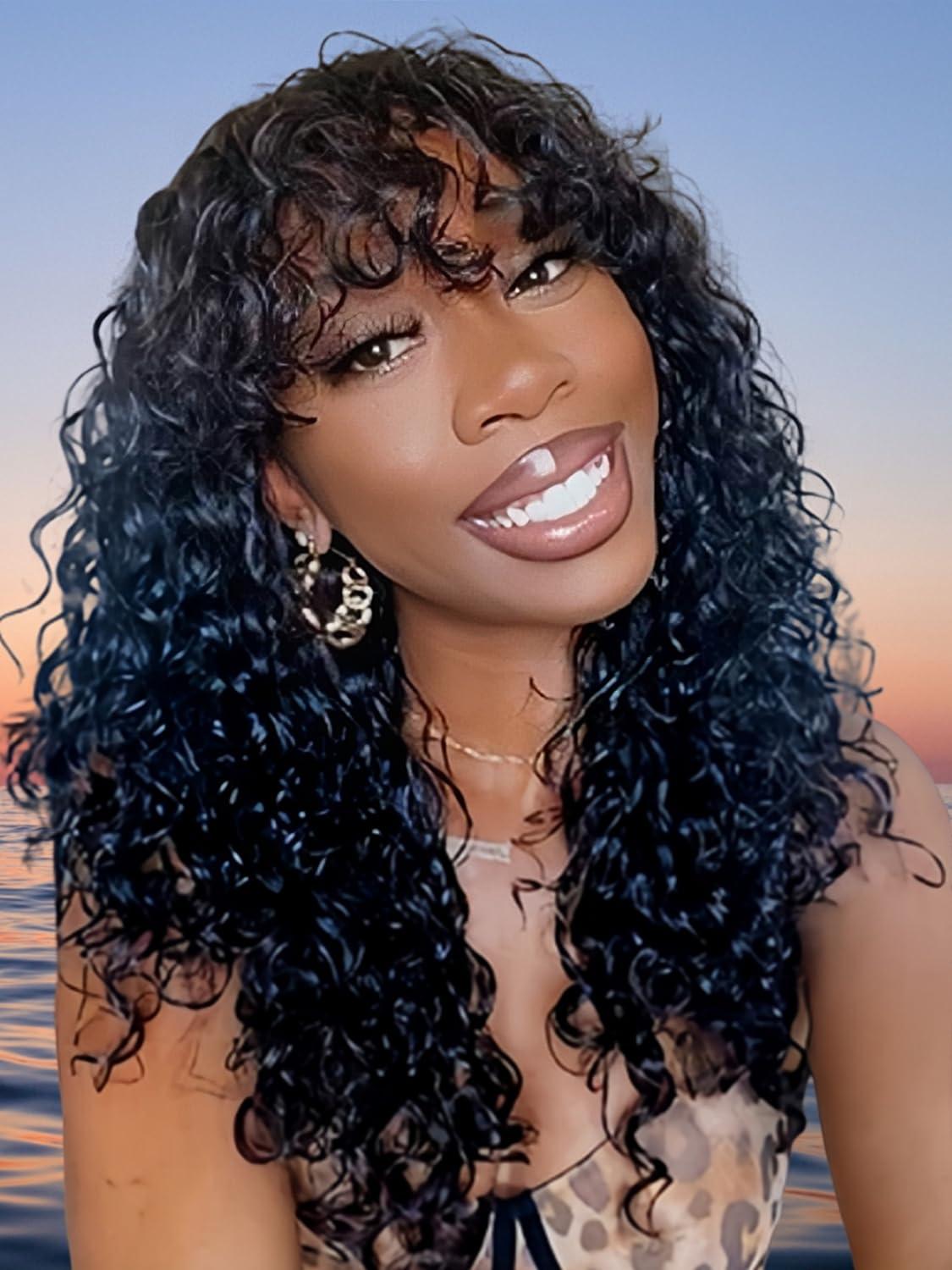 Shaggy Haircuts & HD Lace Closure: Surprising Glueless Elegance in 20inch Wigs