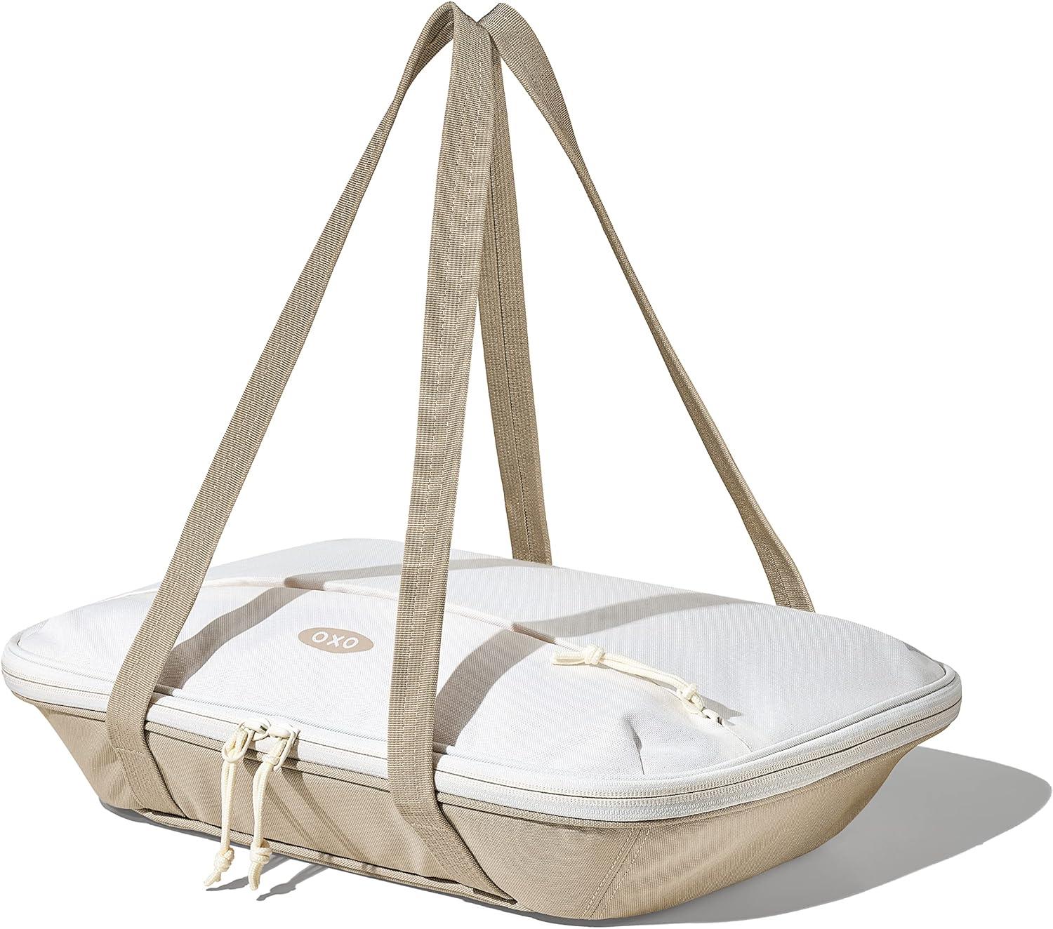 OXO Good Grips Insulated Casserole Carrier - Oat: Tested for Cold-Keeping, Versus Cozy Serve