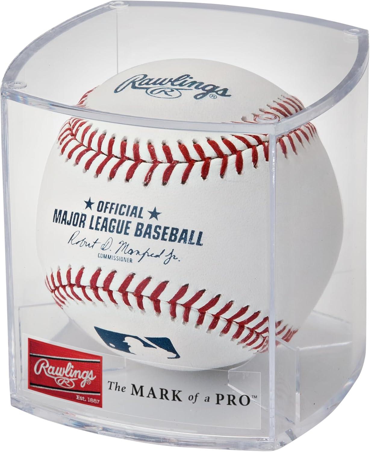 Showdown: 2025 MLB Baseballs Tested-Display Case Included for Collectors
