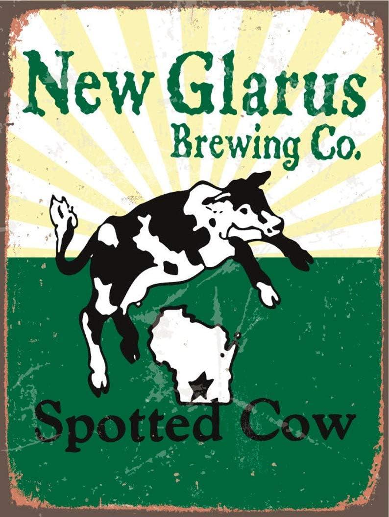 Spotted Cow Beer Mural Tested vs. Tin Sign: Home Décor's Surprising Space