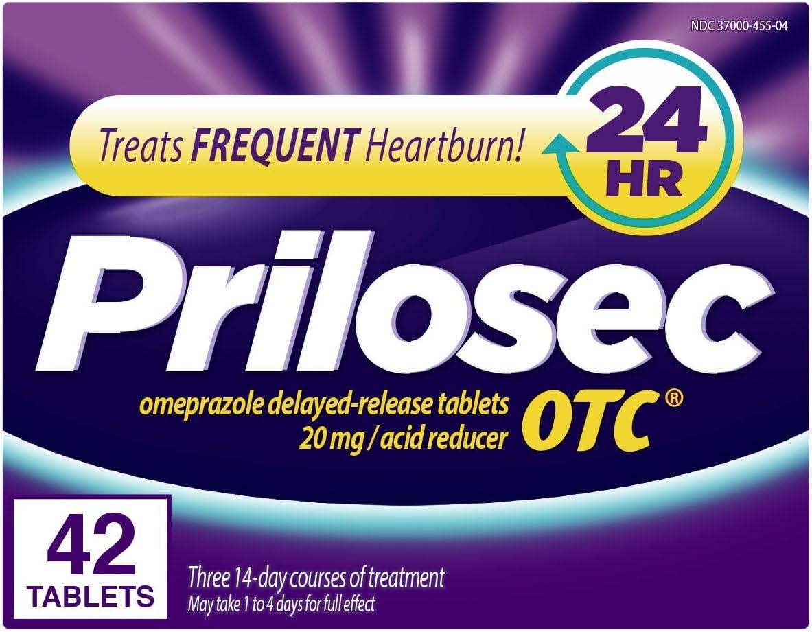 Prilosec OTC: 24-Hour Heartburn Showdown vs. Antacids-Surprising 15-Year Doctor-Recommended Solution
