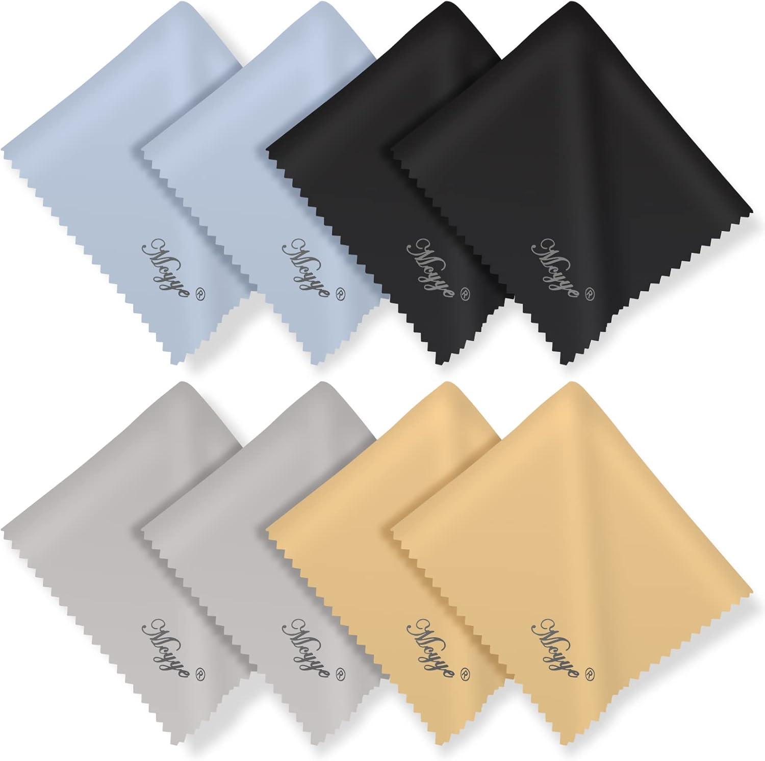 Showdown: 8 PCS Microfiber Cloths Tested for Electronics-Surprising Screen Clarity (6"x7")