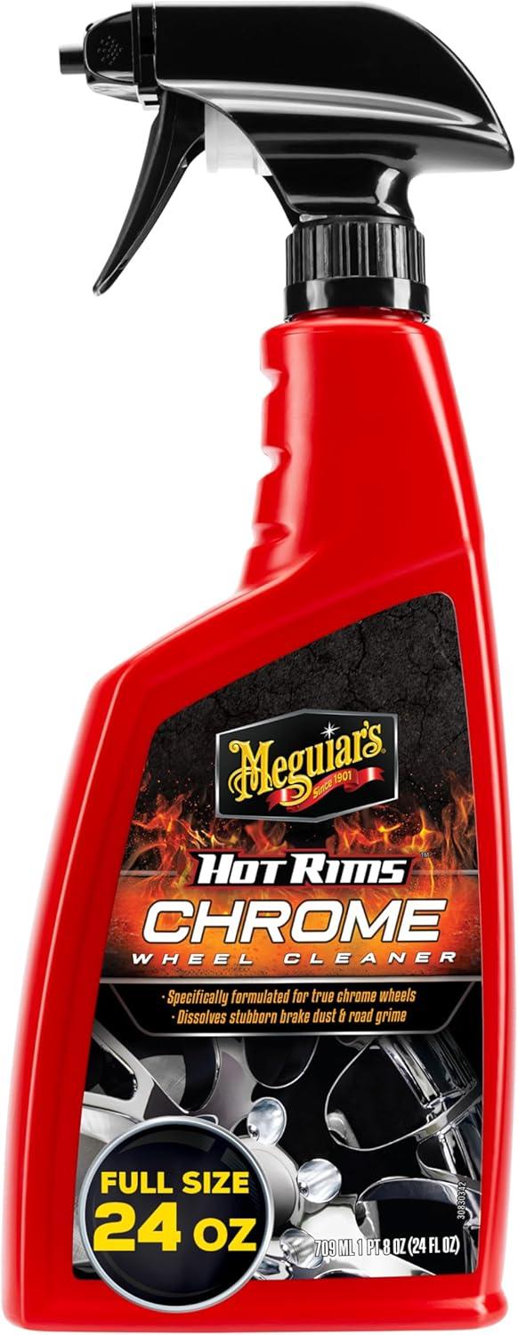 Chrome Wheel Cleaner Showdown: Meguiar's Hot Rims Tested vs Eco-Friendly's Brake Dust