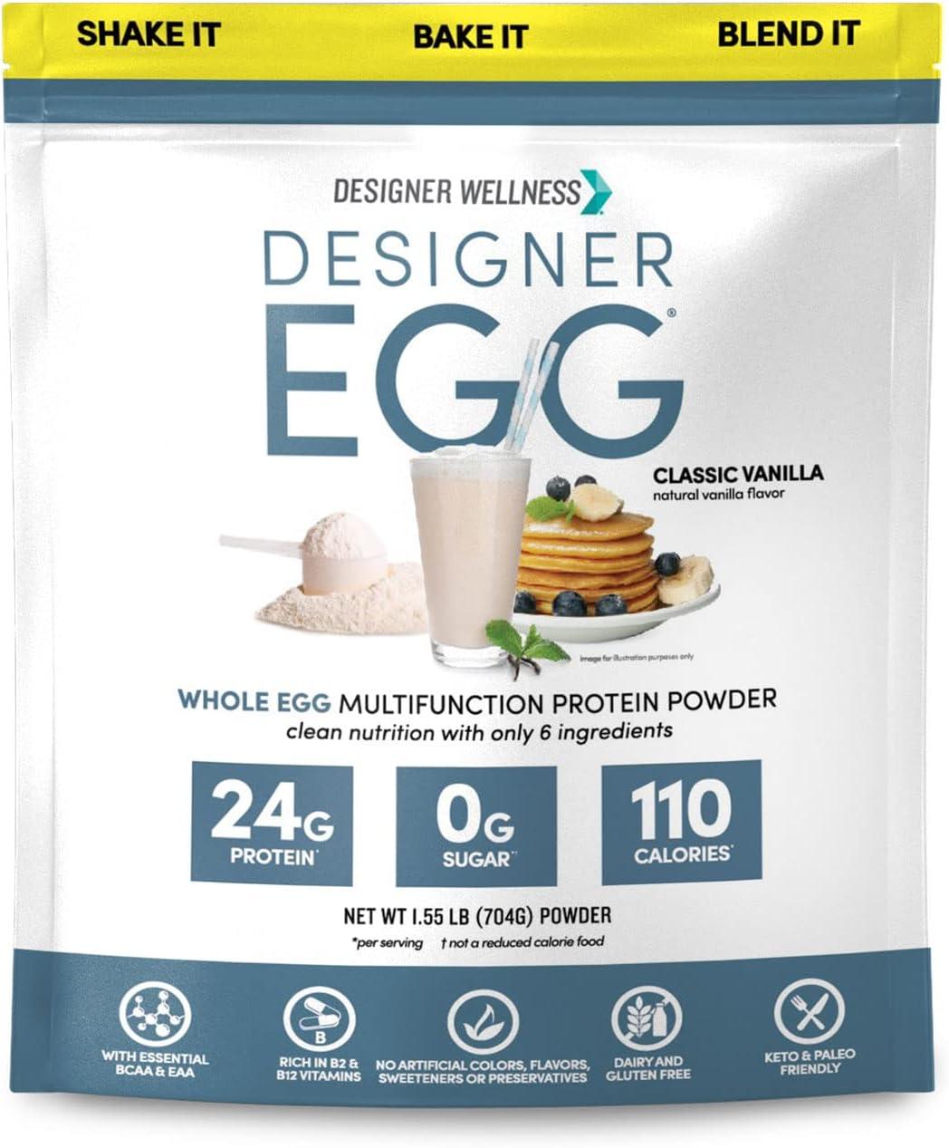 Surprising Compare: Designer Wellness Tested, Designer Egg's Low-Calorie Boost, Natural Yolk's 1.55lb Pop-Keto & Paleo, Less Fat, Less Cholesterol, Satisfy