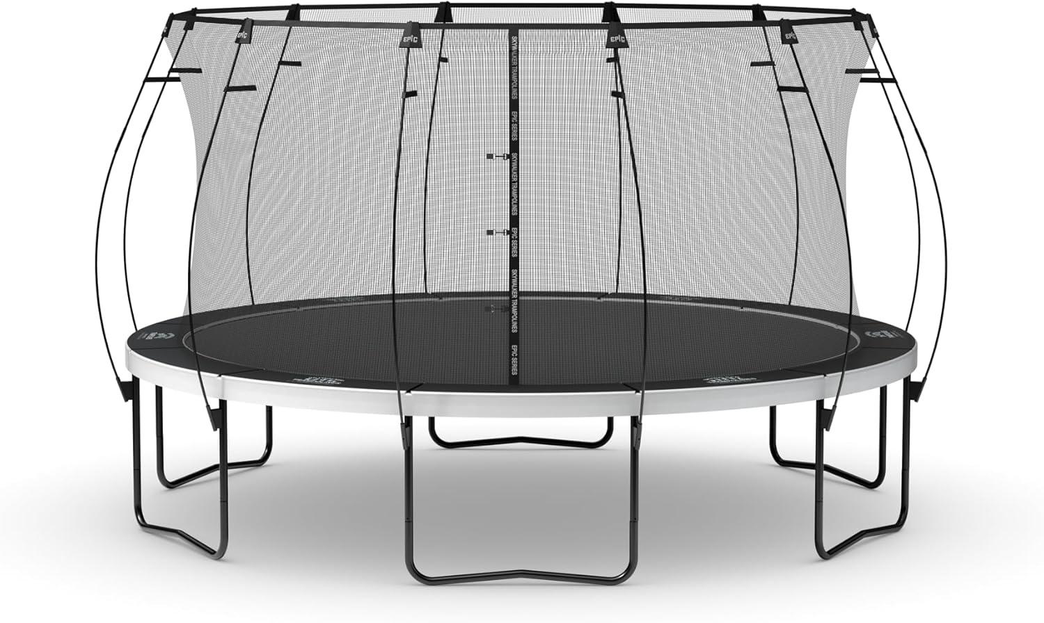 Epic 14ft vs 16ft Outdoor Trampoline Showdown: Padded Cover & ASTM Approval Tested?