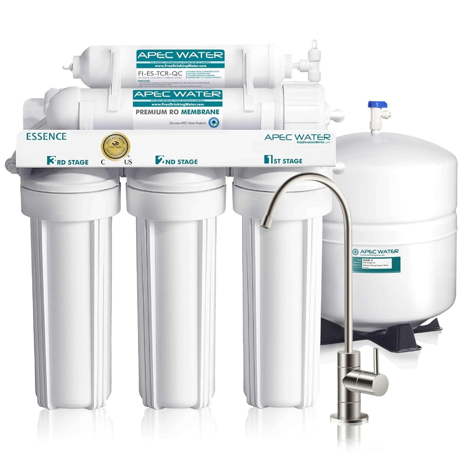 APEC ROES-50 versus SmartFlow X7: 5-Stage WQA… or Overlooked? (Drink Filters)