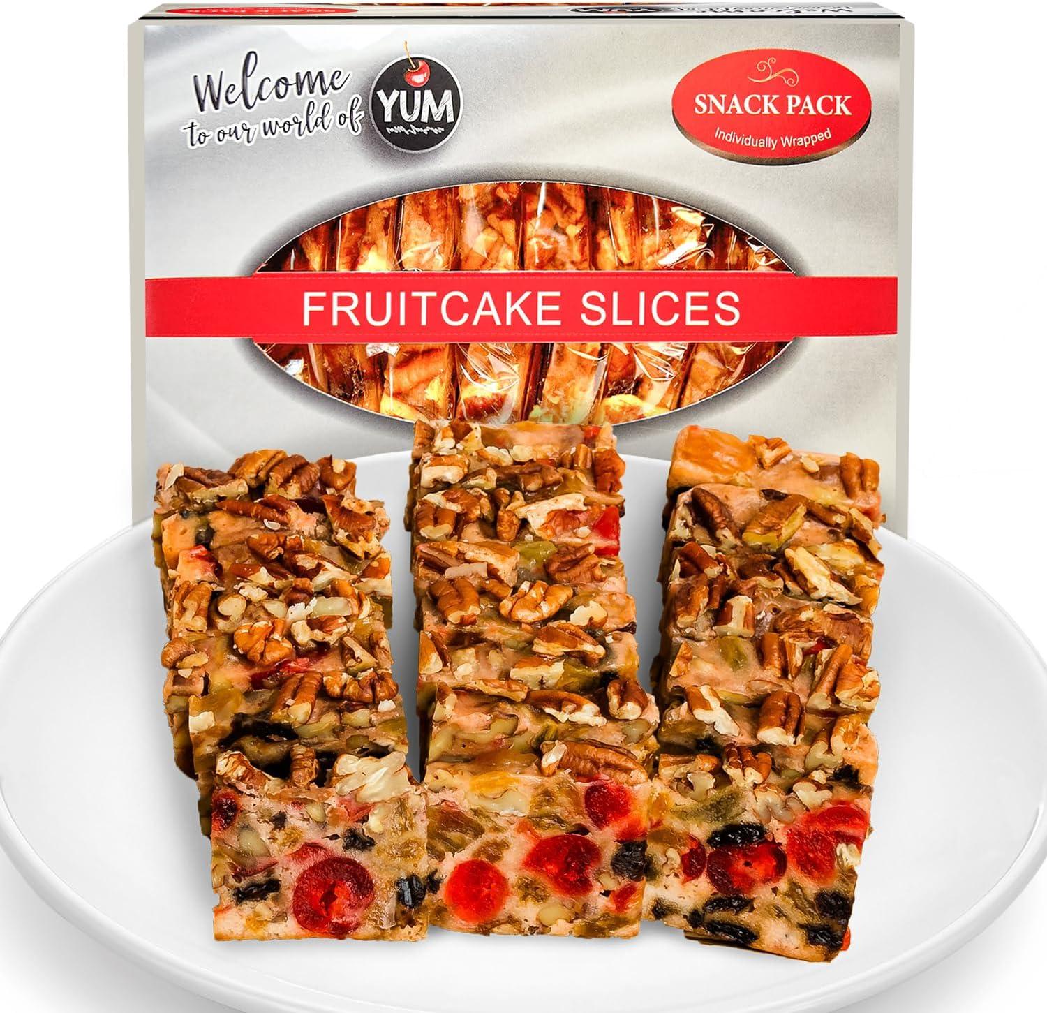 Fruitcake Showdown: Individually Wrapped vs. Brandy-Infused, 18 Slices (1917)