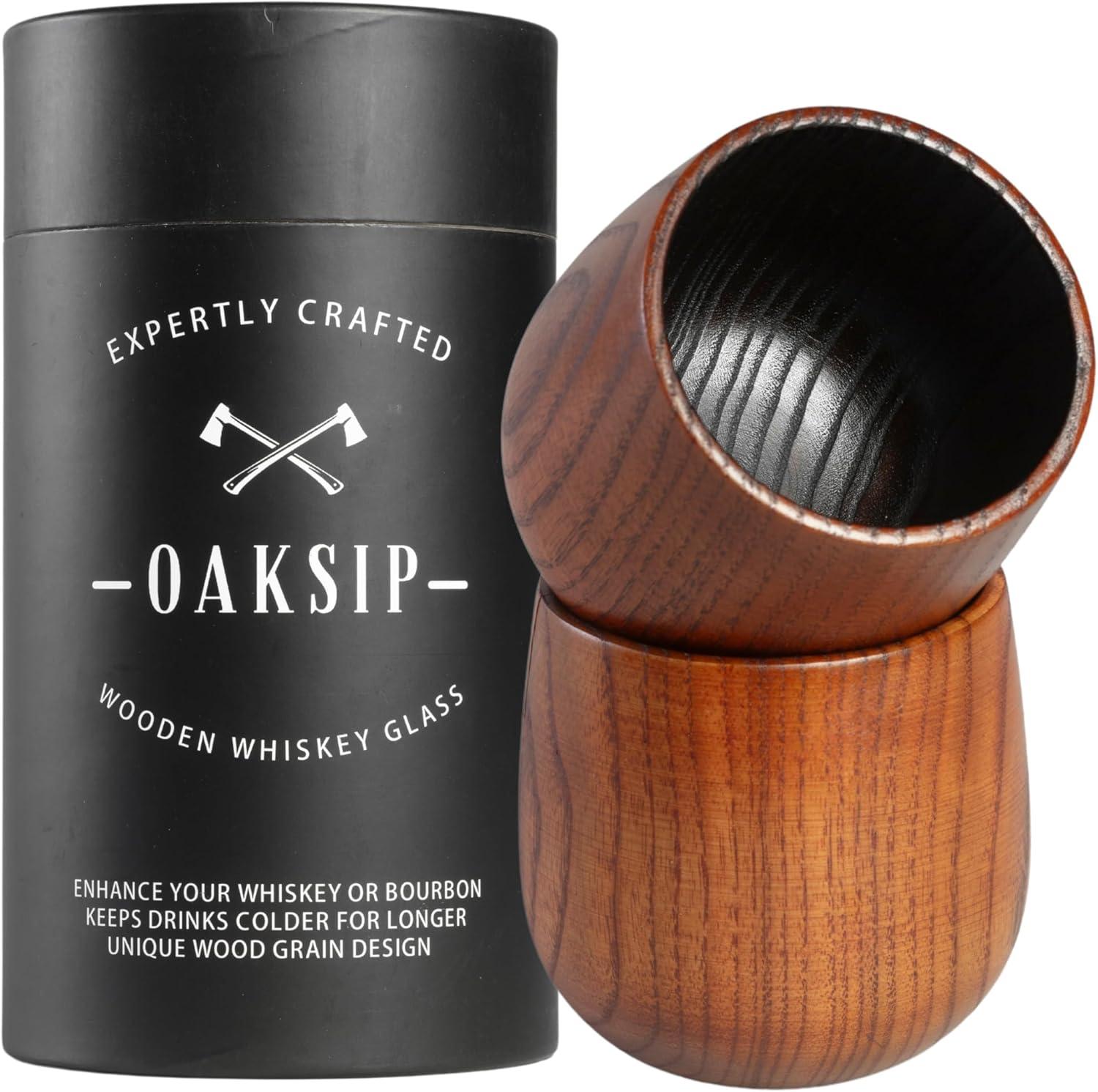 Charred Wood vs. 2-Pack Set: Whiskey Glasses Showdown for Dad's Surprising Gift