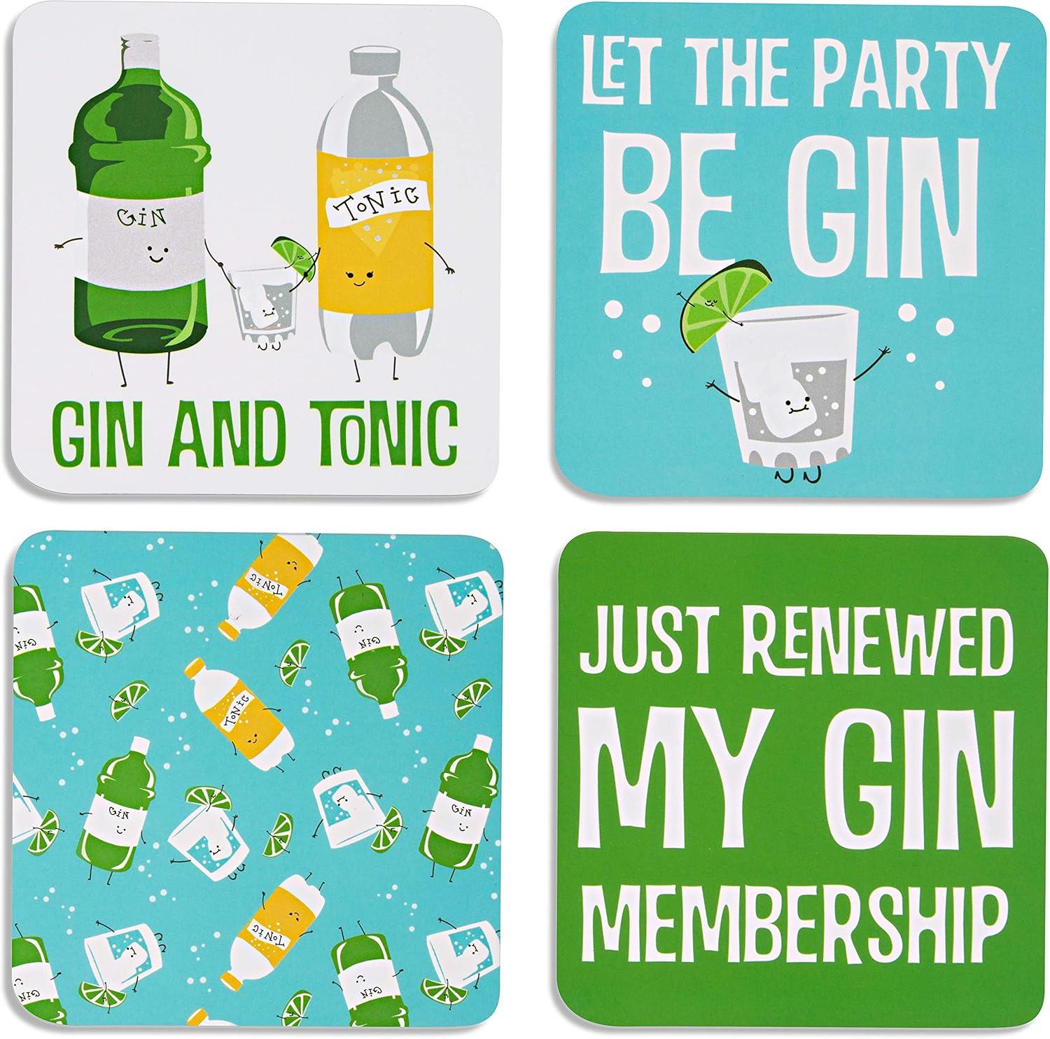 Pavilion's Gin & Tonic Coasters with Box Holder & Pattern: Surprising Gift Set Tested for Home Use