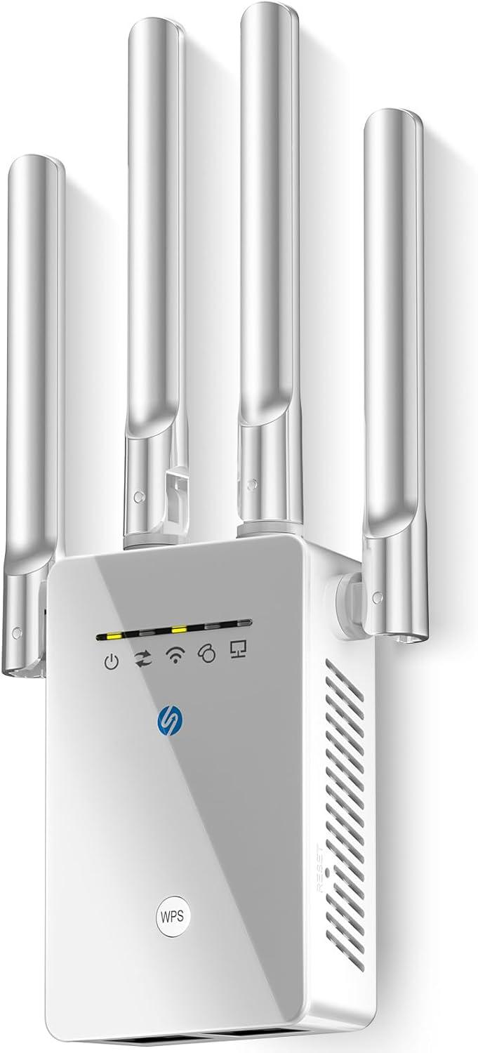 WiFi Extender Showdown: 6X Speed & 15,588sq Ft Range - Tested for Home Streaming Needs